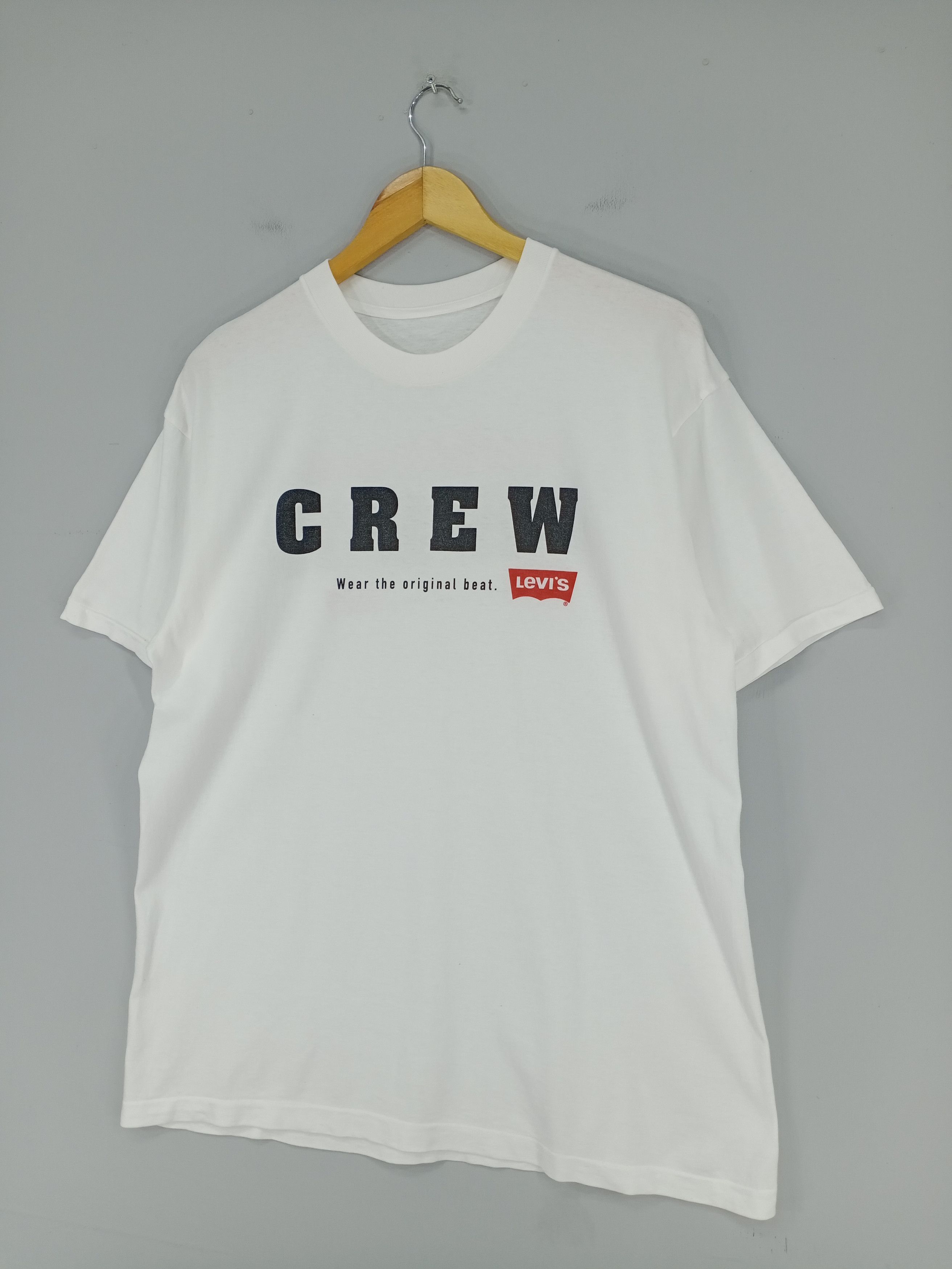 Levi's × Levi's Vintage Clothing × Vintage 💥RARE💥Vintage 90s Levis Fuji Rock Festival Crew Tshirt Size US L / EU 52-54 / 3 - 3 Thumbnail