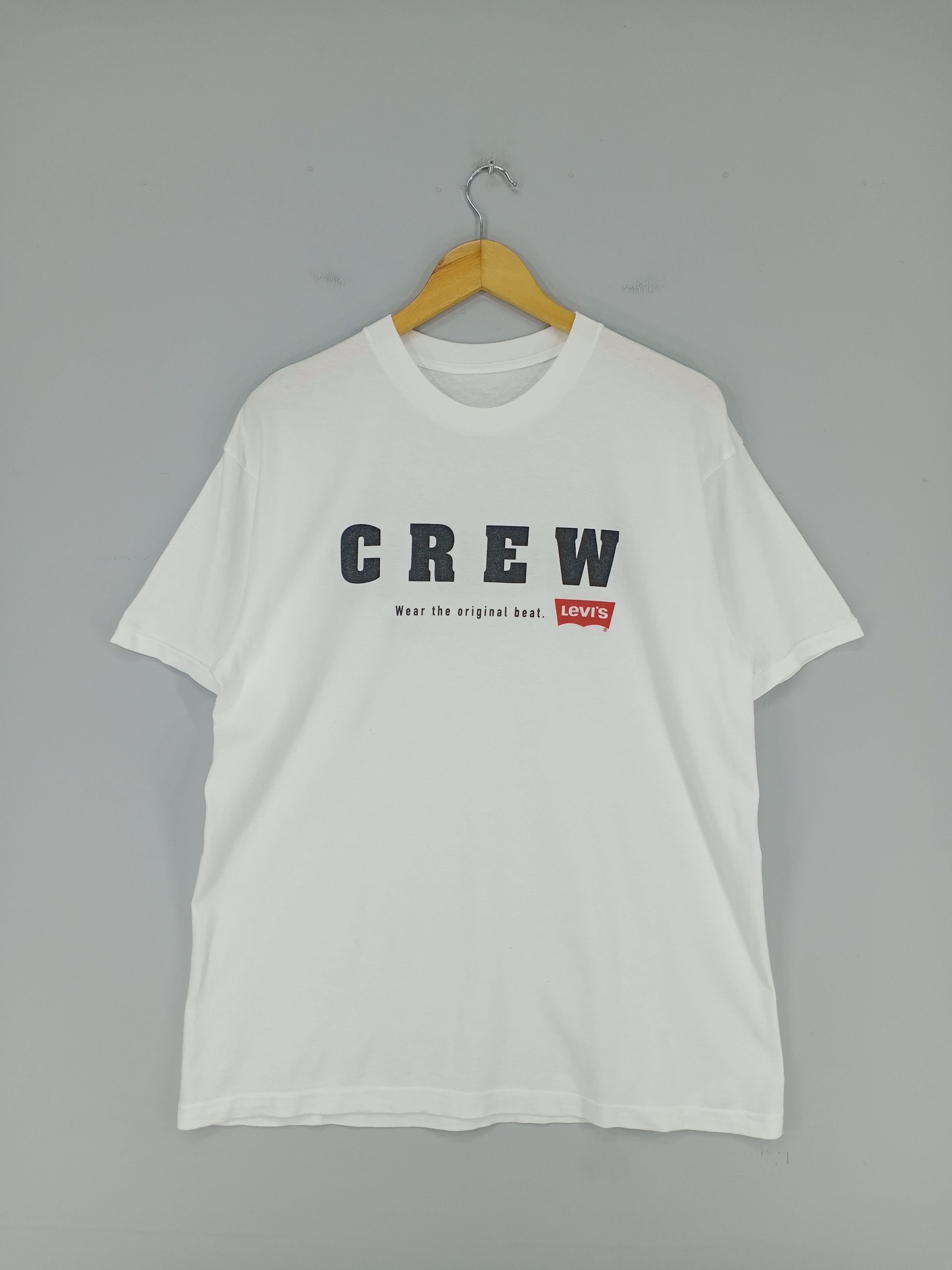 Levi's × Levi's Vintage Clothing × Vintage 💥RARE💥Vintage 90s Levis Fuji Rock Festival Crew Tshirt Size US L / EU 52-54 / 3 - 1 Thumbnail
