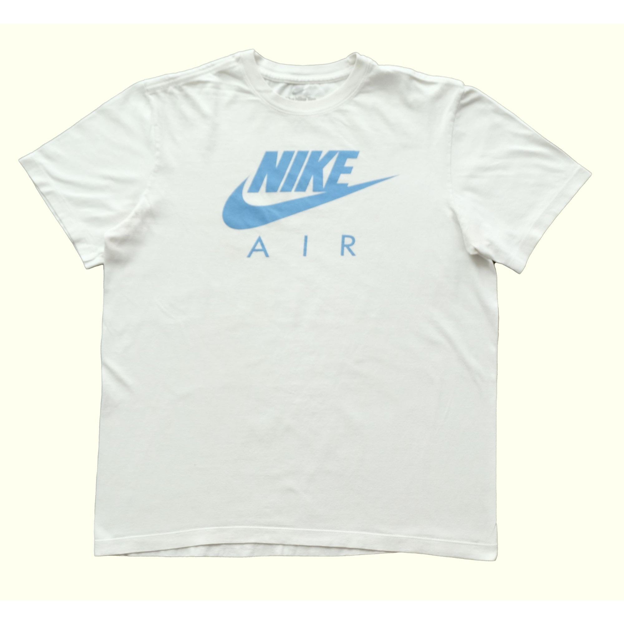 Nike 2020 DEAD STOCK NIKE AIR SPELL OUT T SHIRT WHITE : SZ M Size US M / EU 48-50 / 2 - 2 Thumbnail