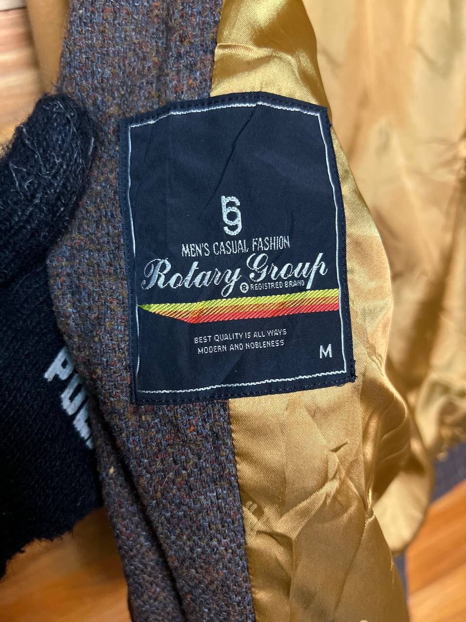 Japanese Brand ROTARY GROUP WOOL BOMBER STYLE JACKET Size US M / EU 48-50 / 2 - 12 Thumbnail