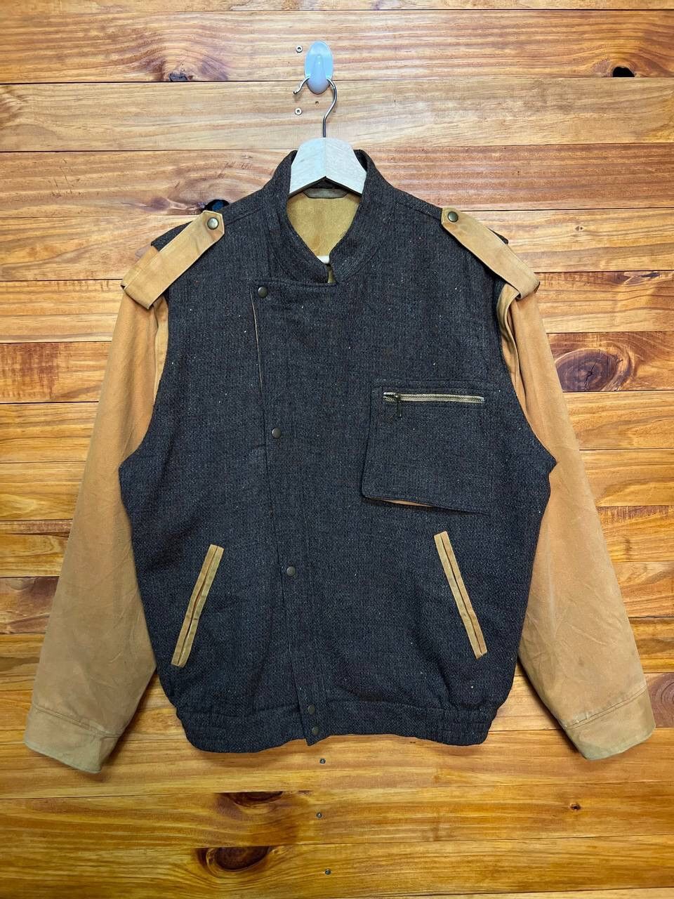 image of Rotary Group Wool Bomber Style Jacket, Men's (Size Medium)