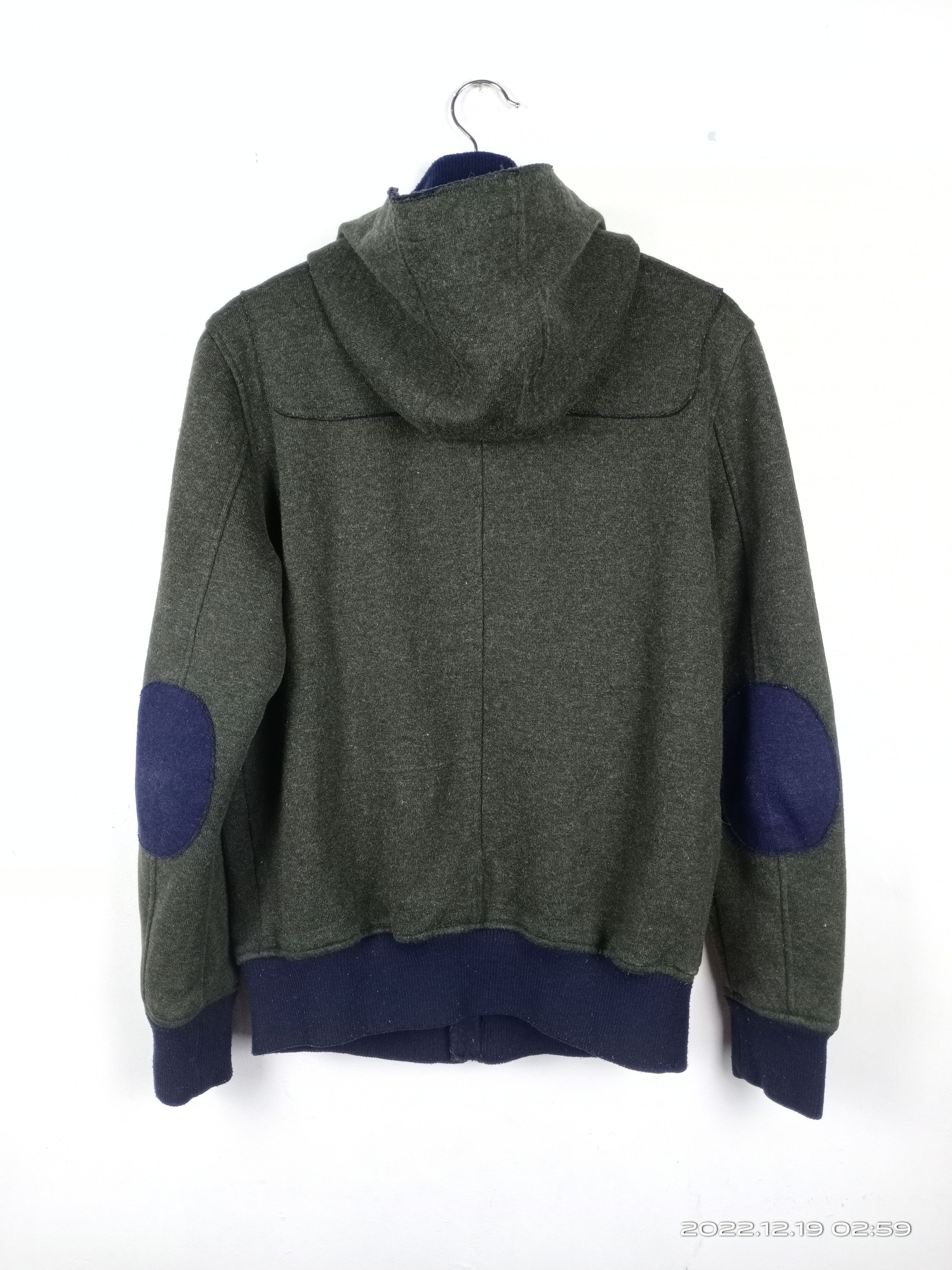 Designer × Zara 💥RARE💥Zara Man Wool Hooded Jacket Nice Design Size L / US 10 / IT 46 - 10 Thumbnail