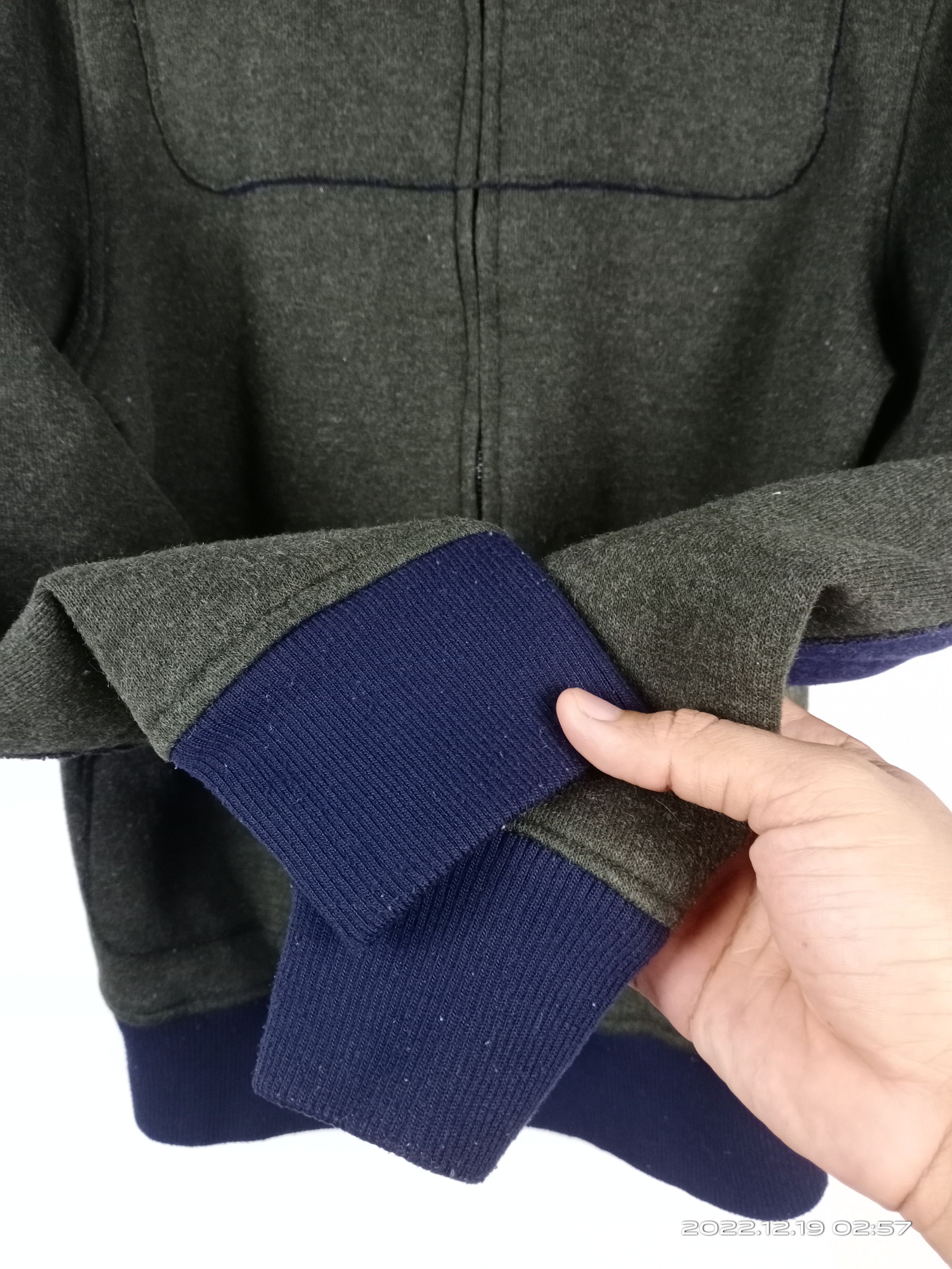 Designer × Zara 💥RARE💥Zara Man Wool Hooded Jacket Nice Design Size L / US 10 / IT 46 - 4 Thumbnail