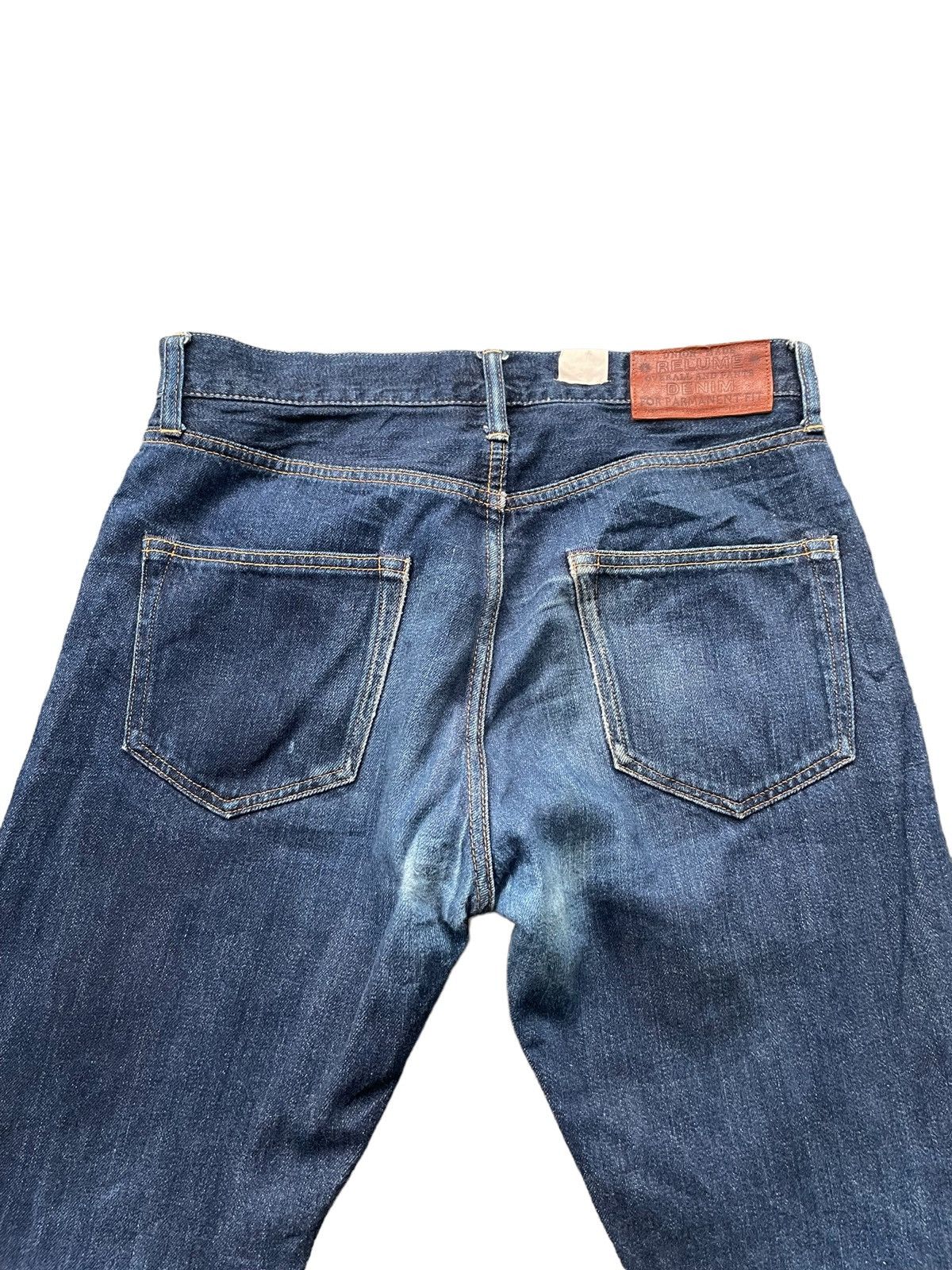 Japanese Brand Relume Journal Standard Redline Denim Size US 32 / EU 48 - 10 Thumbnail