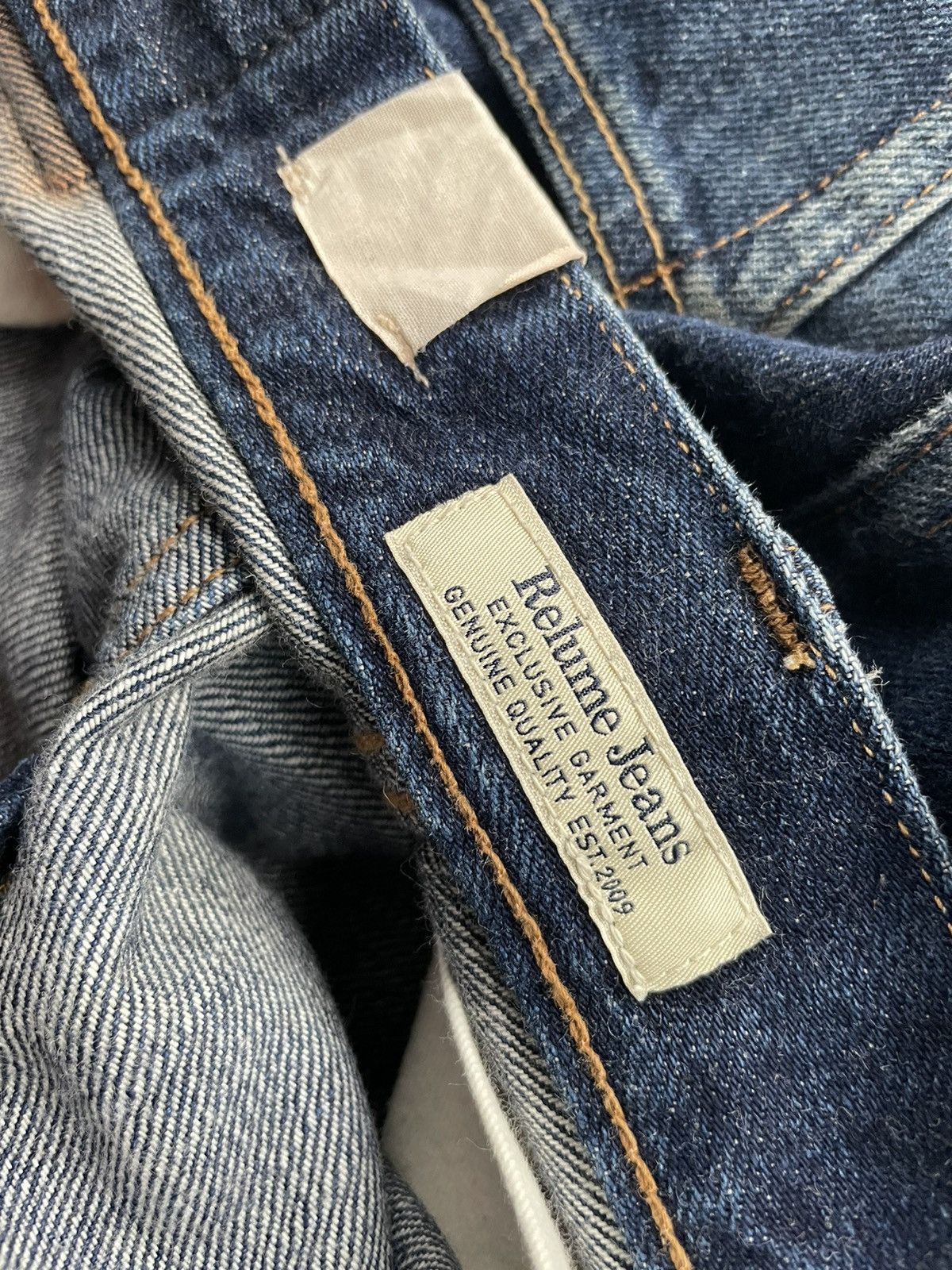 Japanese Brand Relume Journal Standard Redline Denim Size US 32 / EU 48 - 15 Thumbnail
