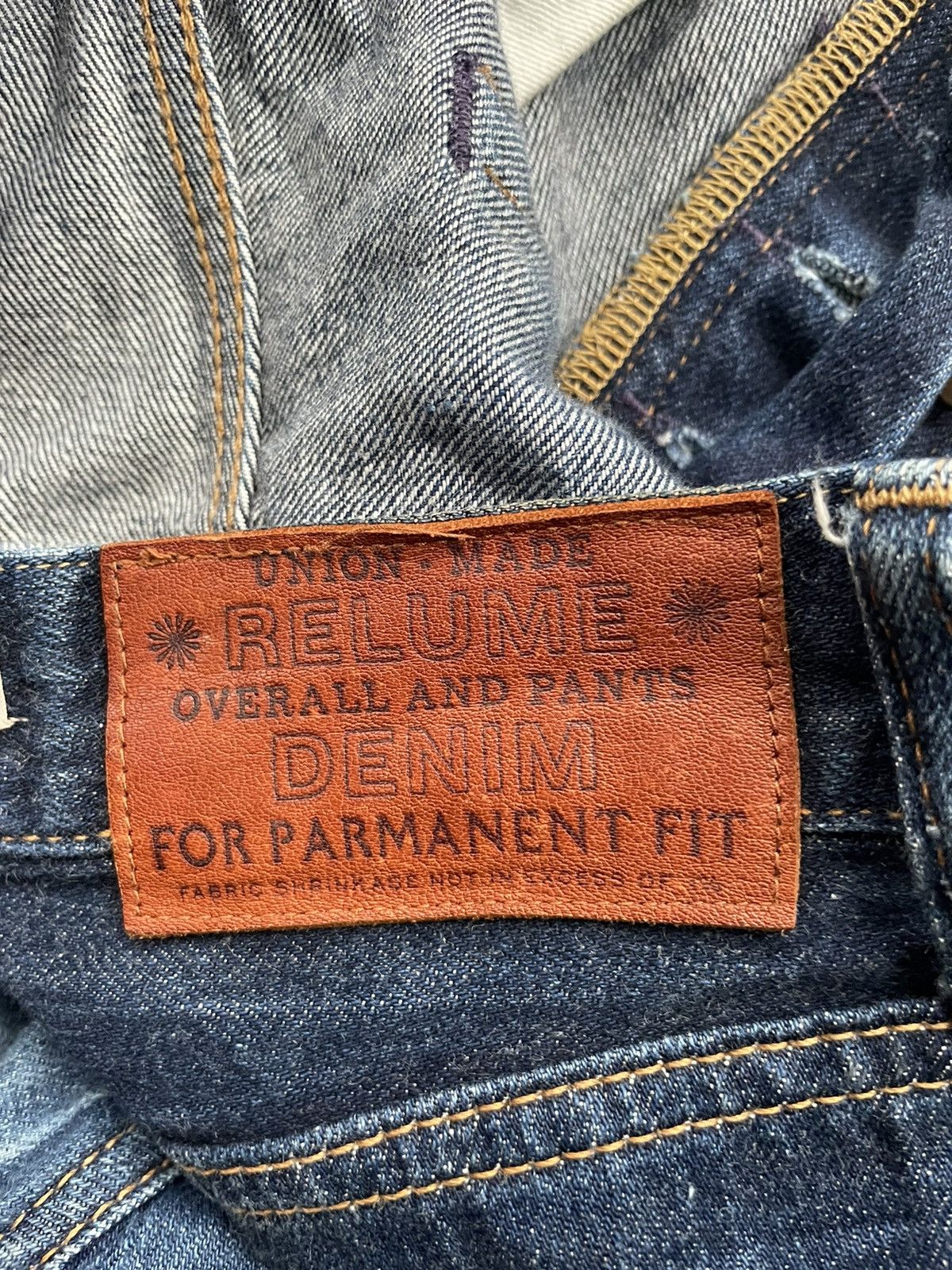 Japanese Brand Relume Journal Standard Redline Denim Size US 32 / EU 48 - 14 Thumbnail