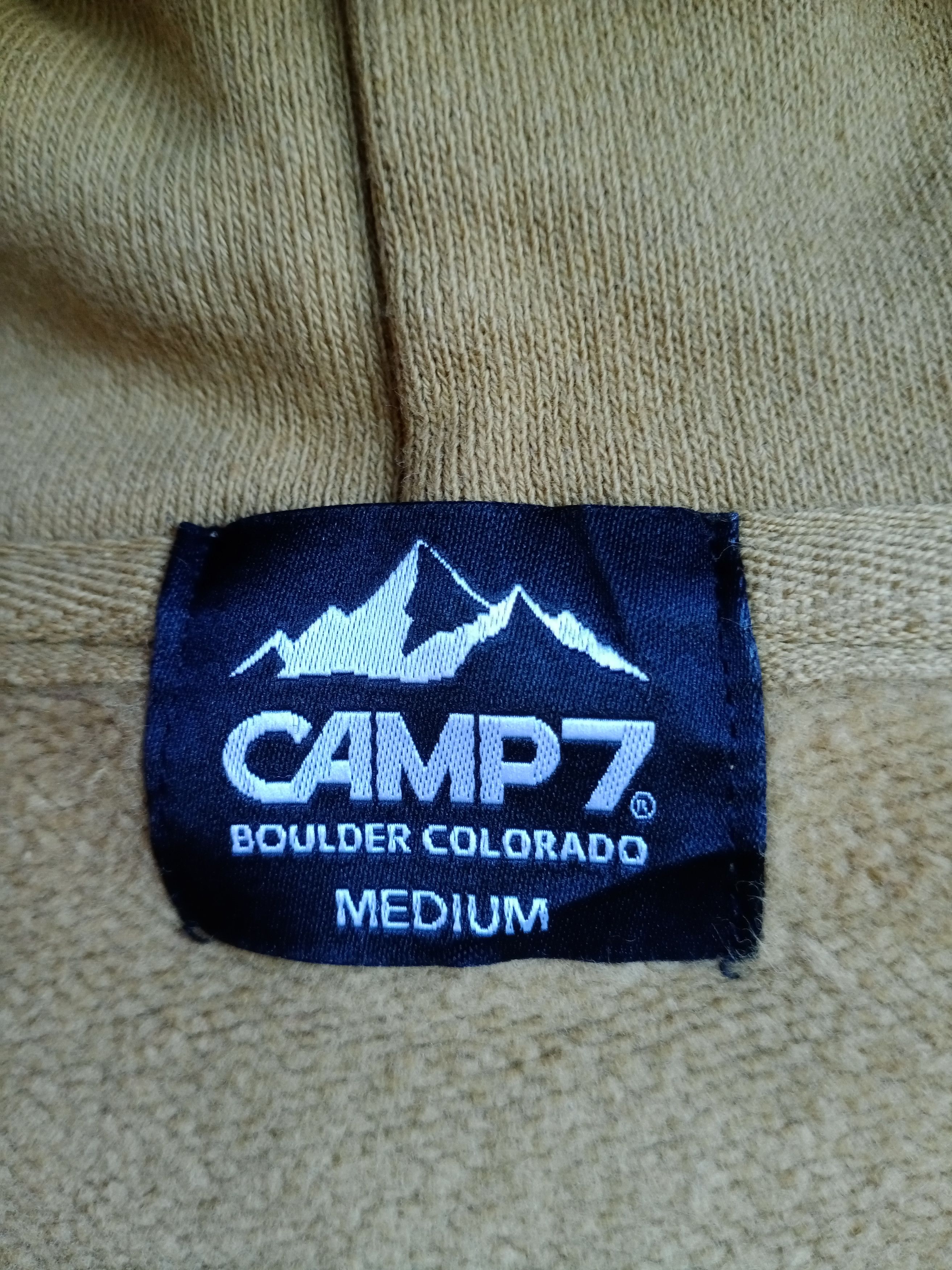 Japanese Brand 💥RARE💥Camp7 Half Zipper Hooded Sweatshirt Size US M / EU 48-50 / 2 - 6 Thumbnail