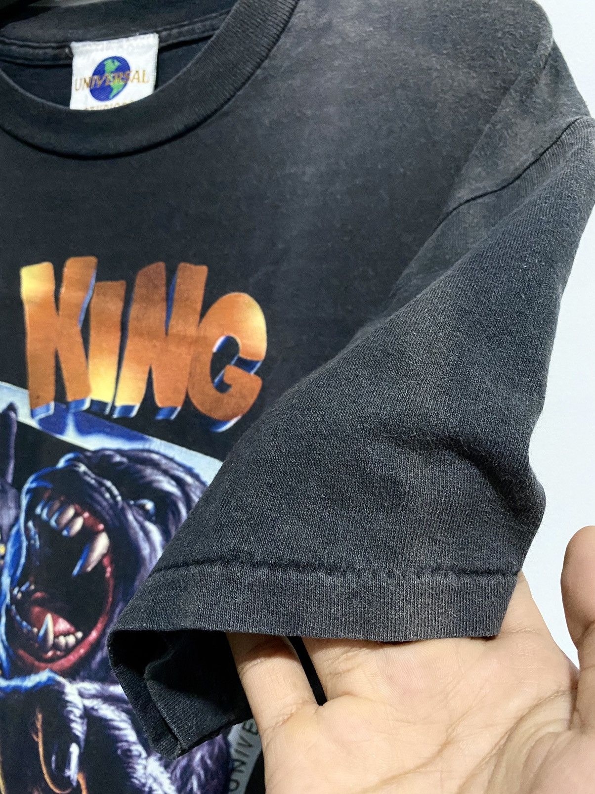 Vintage 🔥SALE🔥Vintage Thrash 90s King Kong Movie Shirt Size US M / EU 48-50 / 2 - 4 Thumbnail