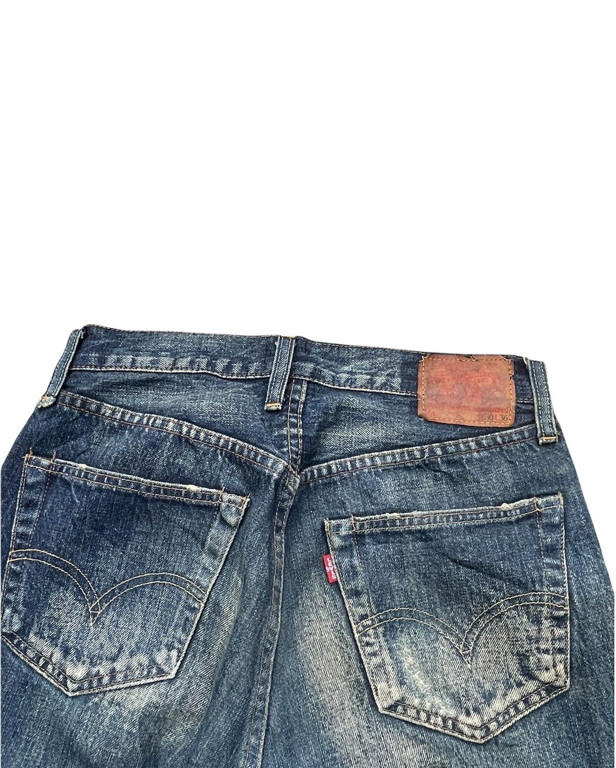 Vintage Levis 99 50s XX E Selvedge Aging Distressed