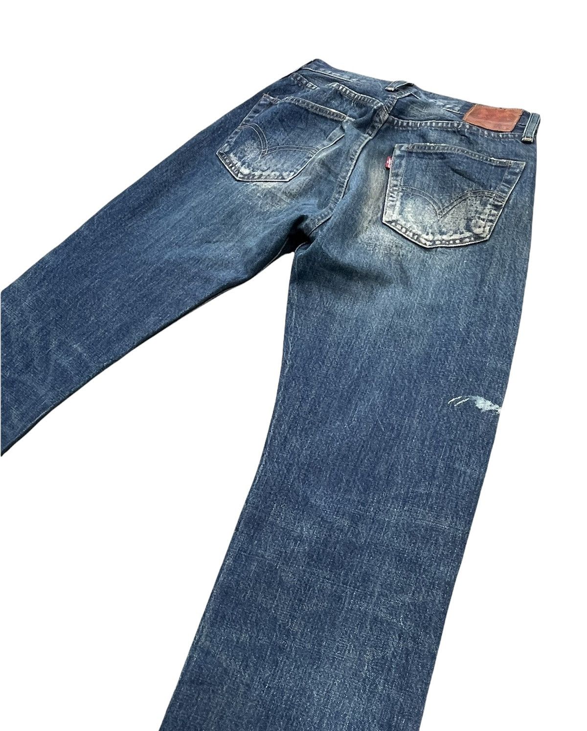 Vintage Levis 99 50s XX E Selvedge Aging Distressed