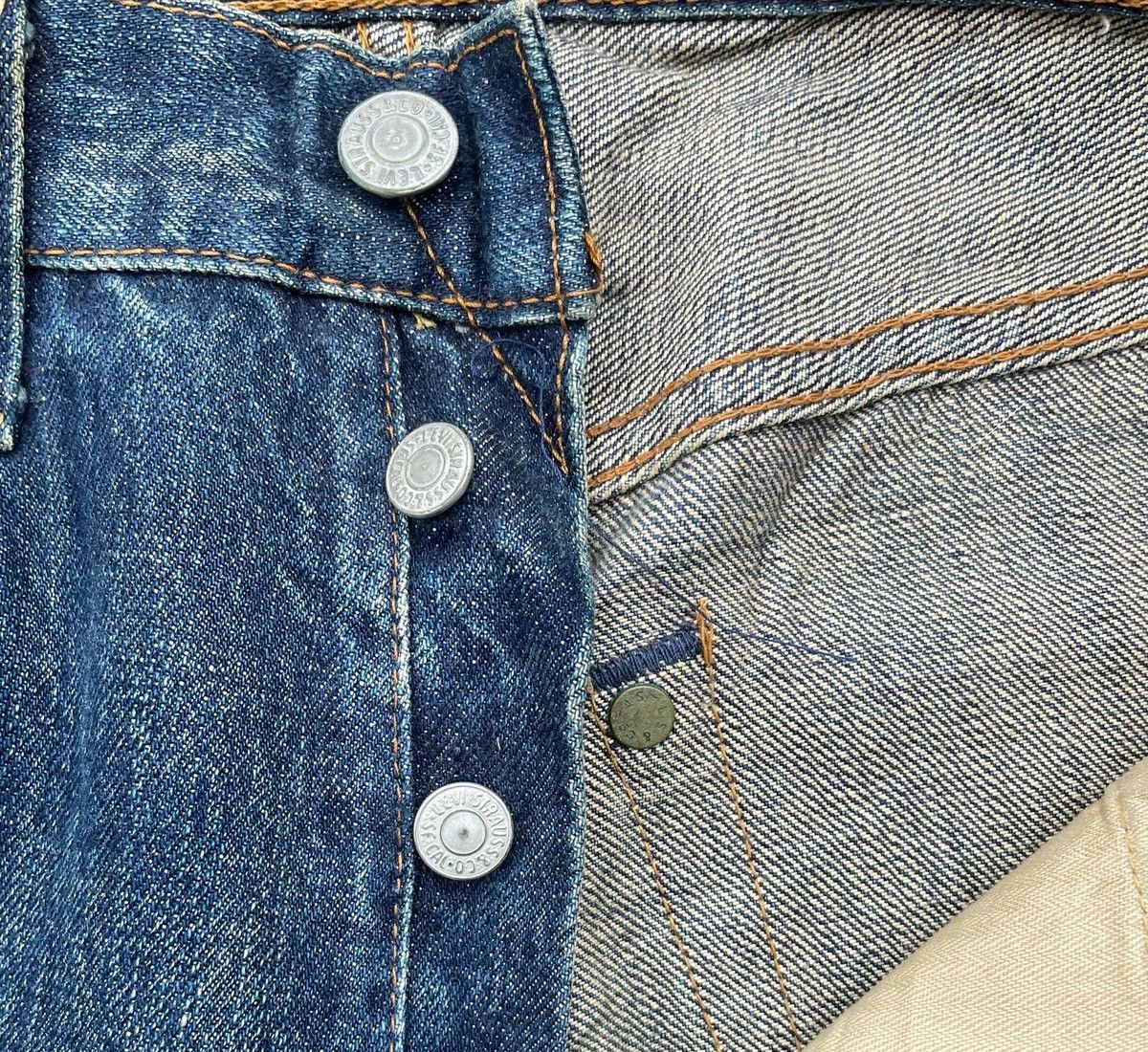 Vintage Levis 99 50s XX E Selvedge Aging Distressed