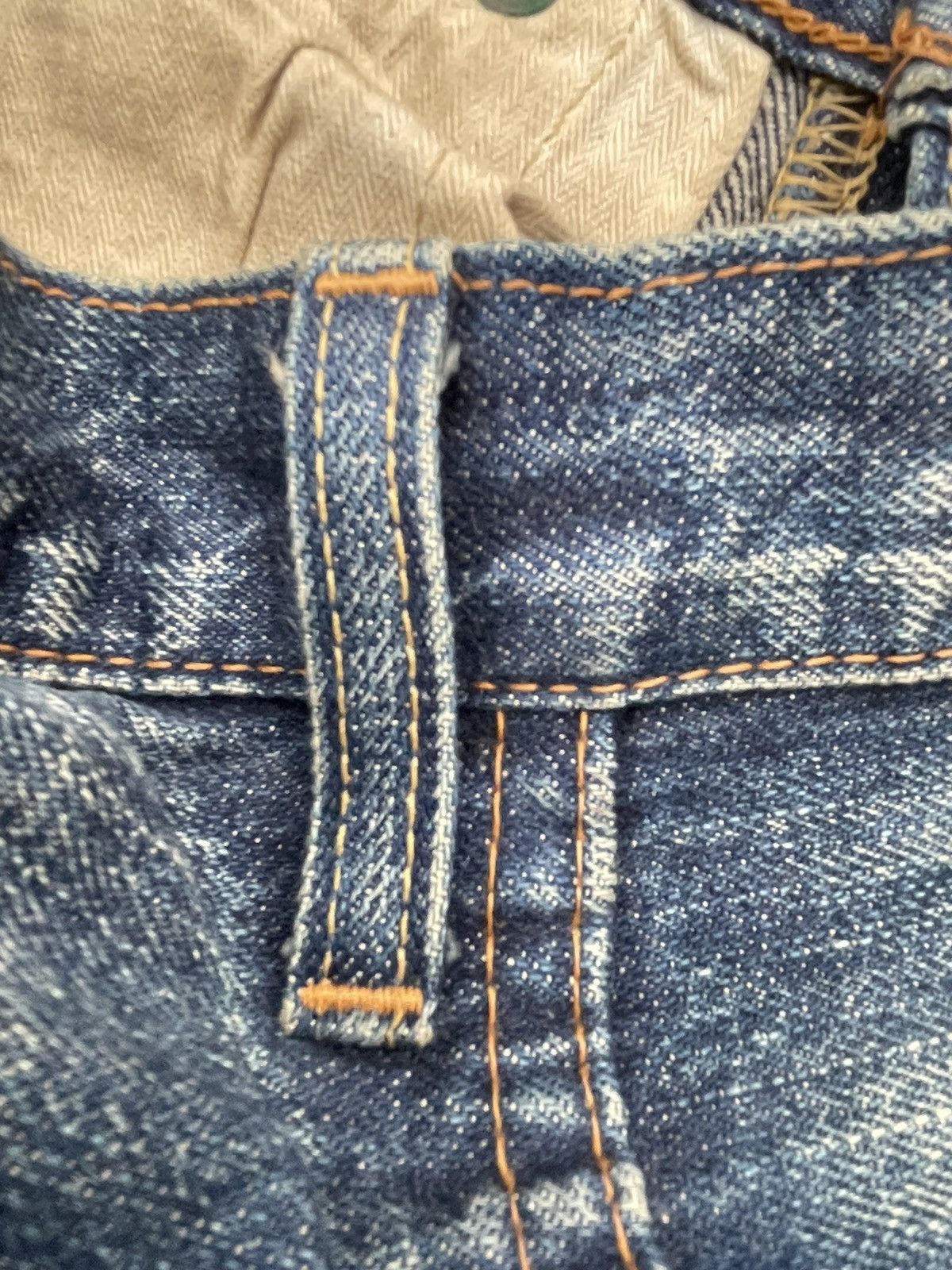 Vintage Levis 99 50s XX E Selvedge Aging Distressed
