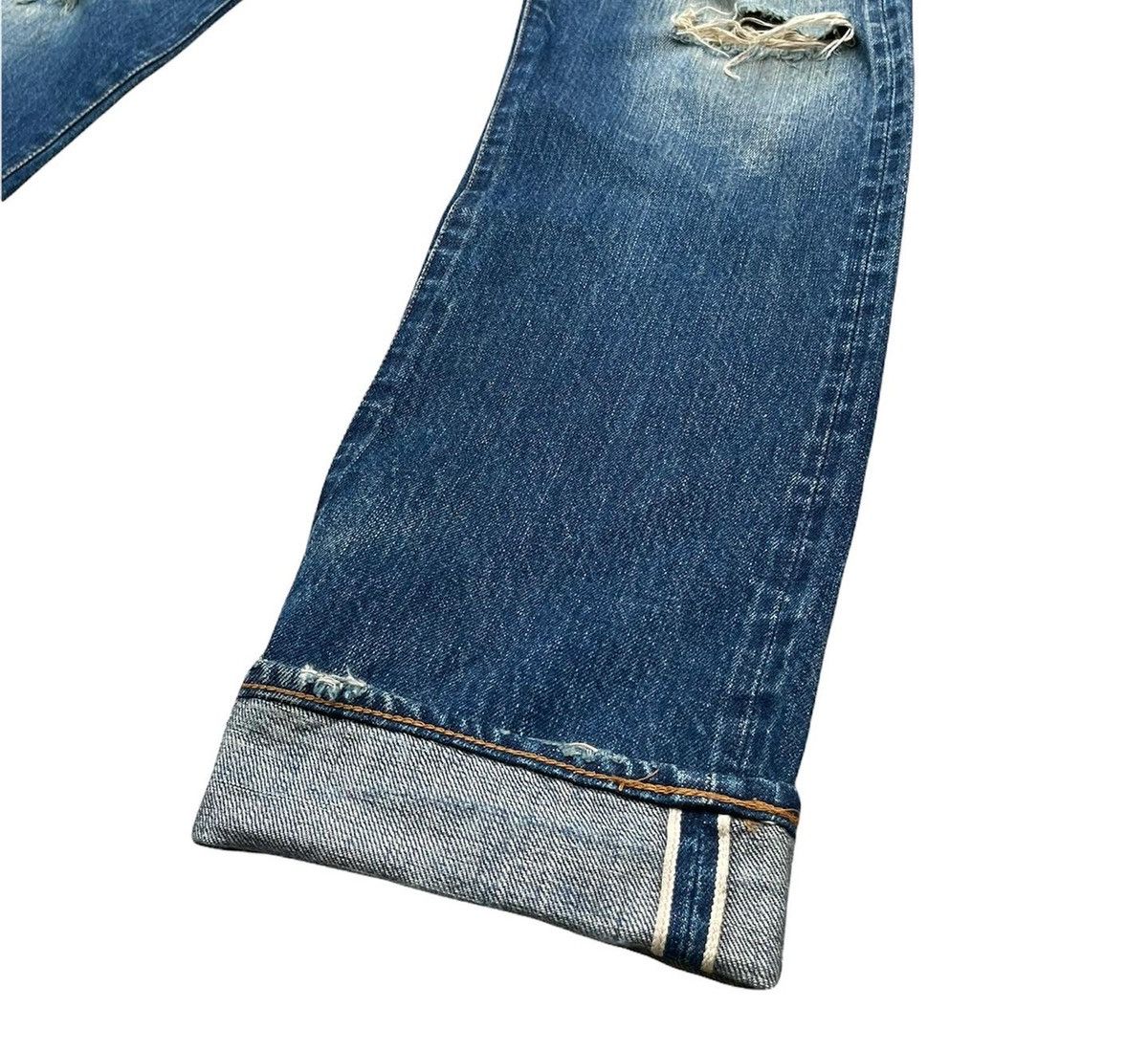 Vintage Levis 99 50s XX E Selvedge Aging Distressed