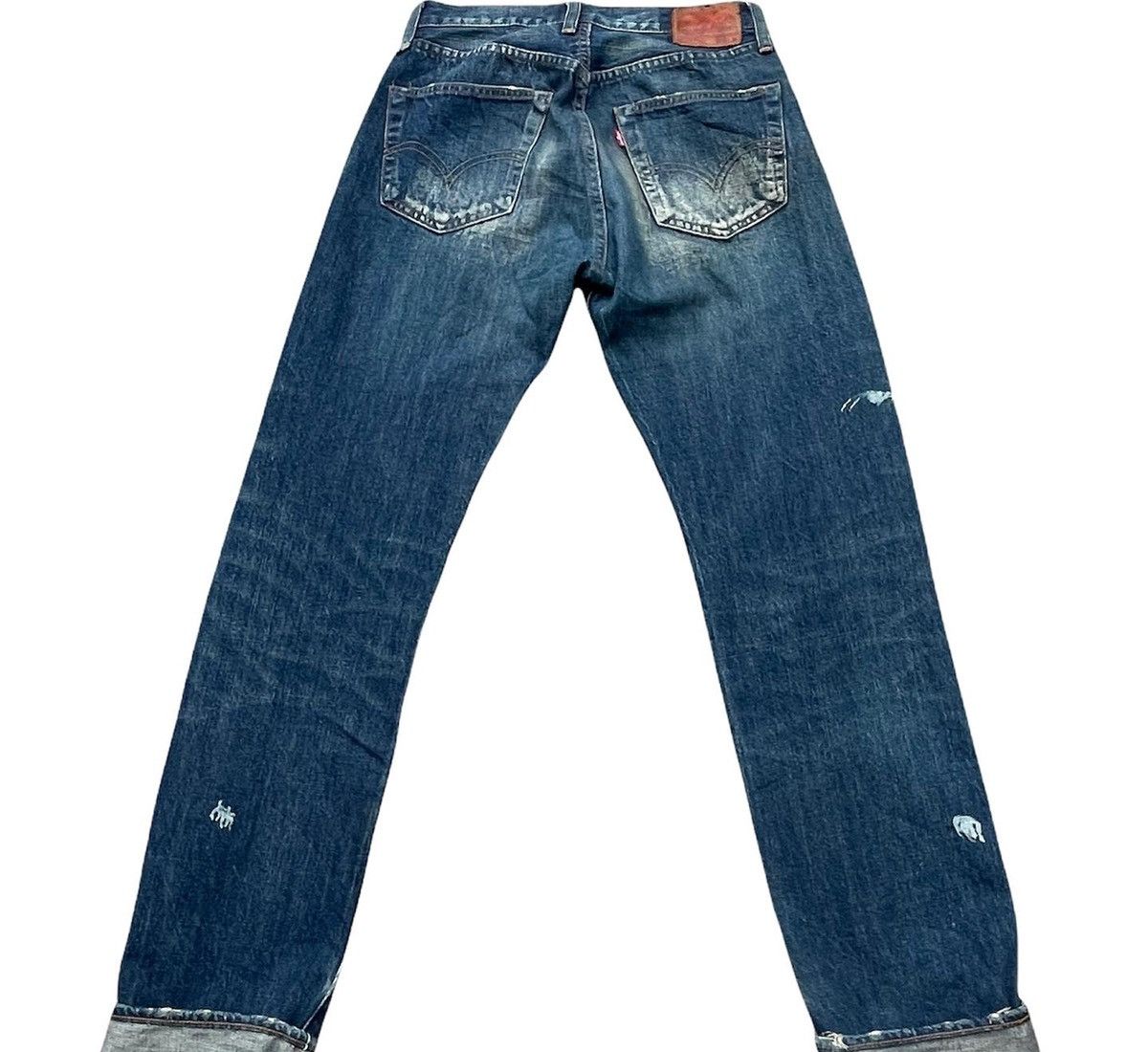 Vintage Levis 99 50s XX E Selvedge Aging Distressed