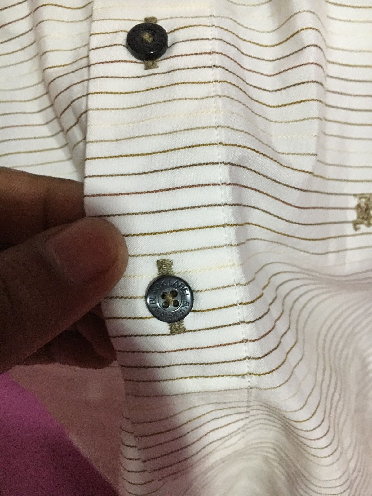 Burberry BURBERRY BLACK LABEL SHIRT BUTTON UP JAPAN Size US M / EU 48-50 / 2 - 5 Thumbnail