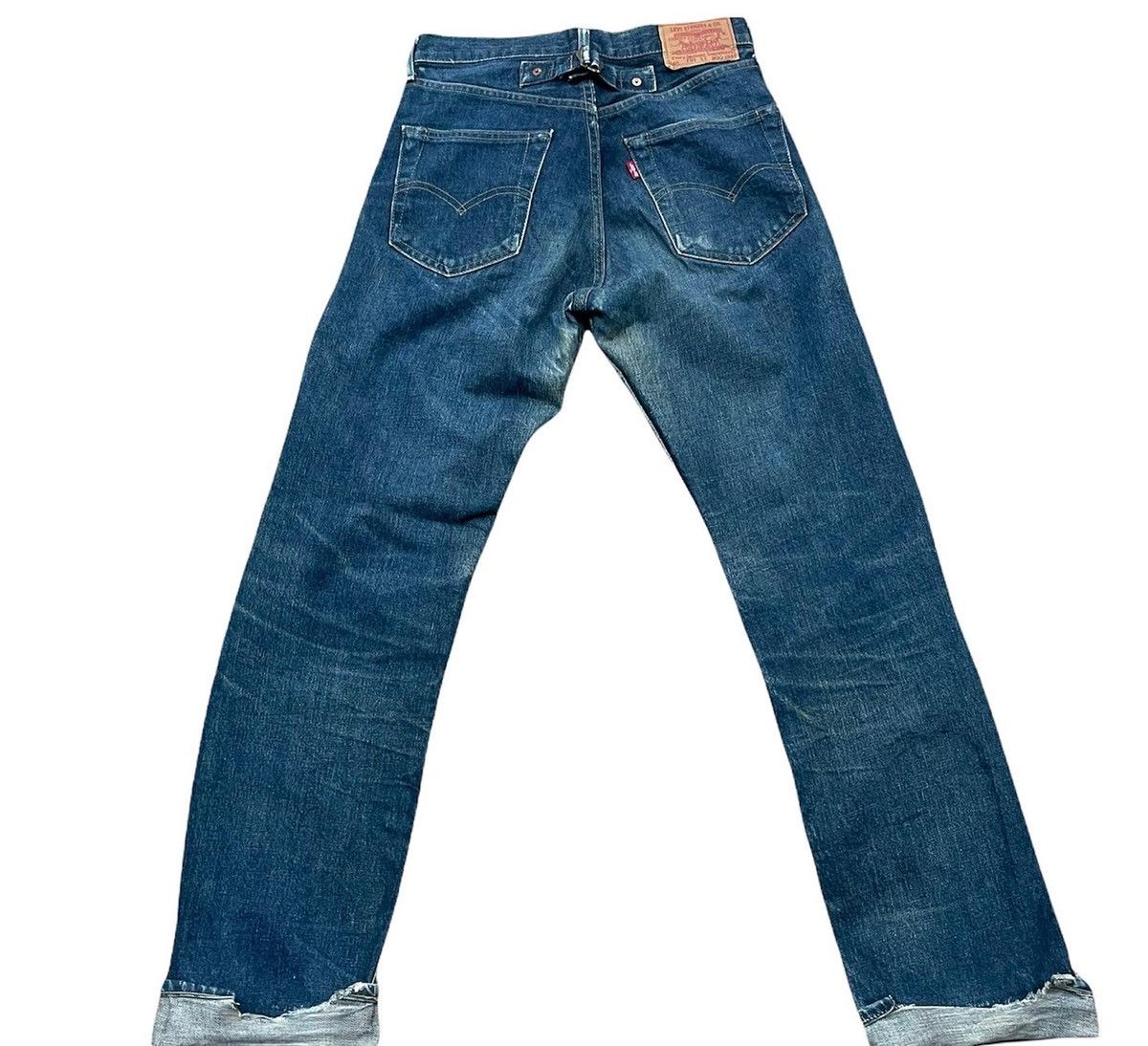 Levi's Vintage Levis 1992 701XX E 1950 Selvedge Denim Size US 30 / EU 46 - 4 Thumbnail
