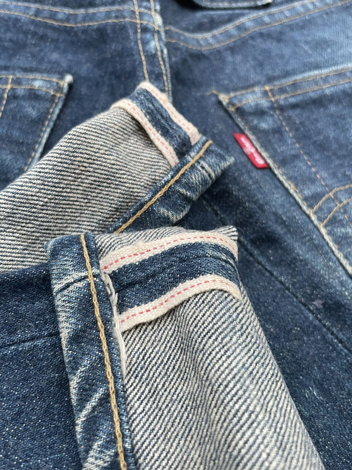 Levi's Vintage Levis 1992 701XX E 1950 Selvedge Denim Size US 30 / EU 46 - 15 Thumbnail