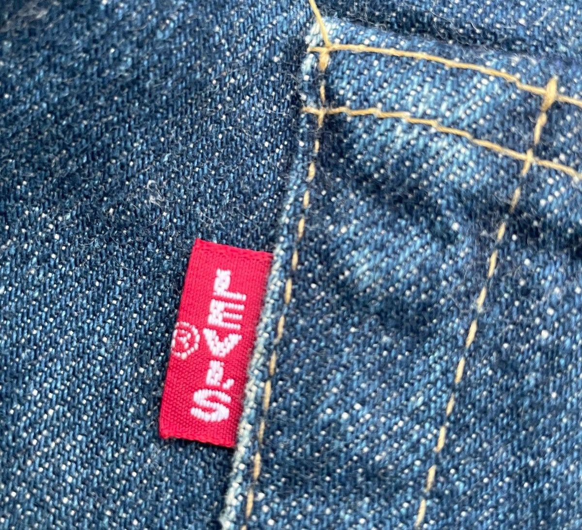Levi's Vintage Levis 1992 701XX E 1950 Selvedge Denim Size US 30 / EU 46 - 8 Thumbnail
