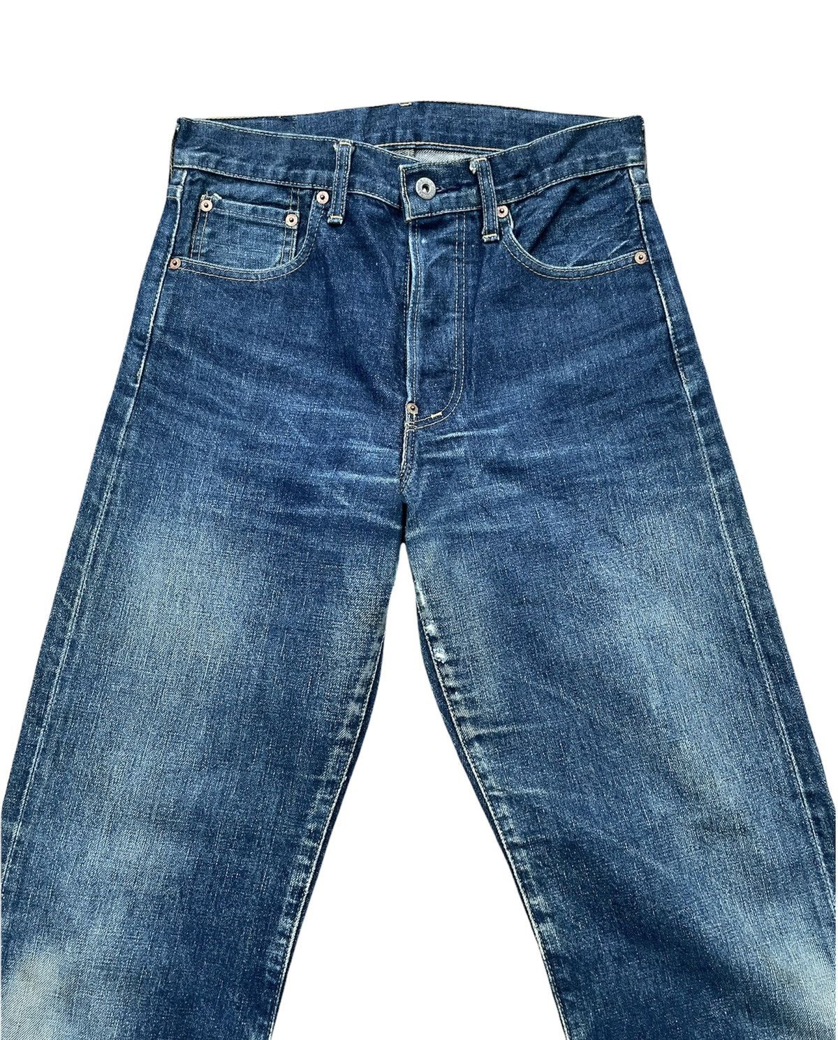 Levi's Vintage Levis 1992 701XX E 1950 Selvedge Denim Size US 30 / EU 46 - 11 Thumbnail