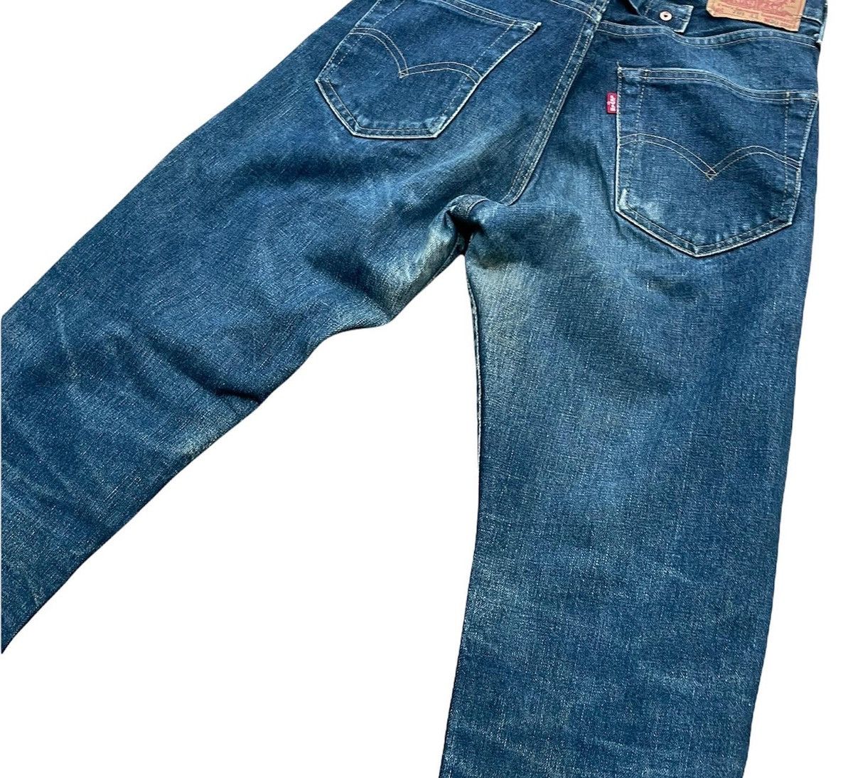 Levi's Vintage Levis 1992 701XX E 1950 Selvedge Denim Size US 30 / EU 46 - 5 Thumbnail