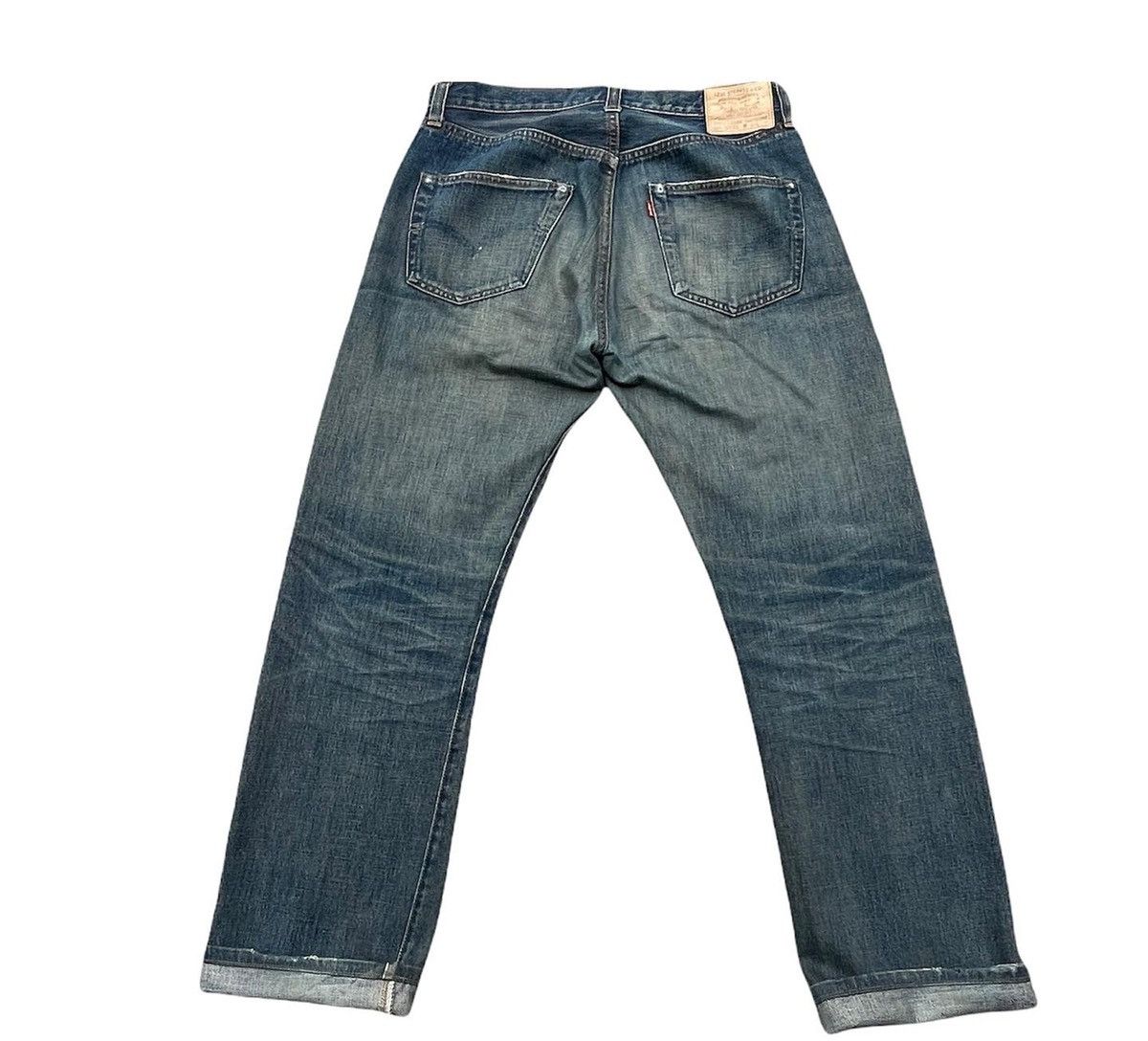 Levi's × Vintage Vintage Levi’s 2000 501XX E 1947 Selvedge Aging Denim Size US 32 / EU 48 - 4 Thumbnail