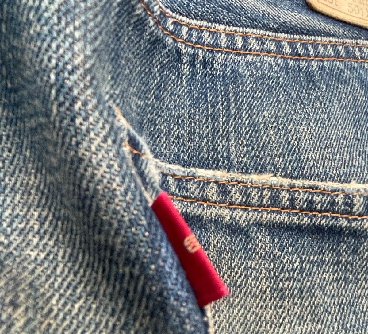 Levi's × Vintage Vintage Levi’s 2000 501XX E 1947 Selvedge Aging Denim Size US 32 / EU 48 - 8 Thumbnail