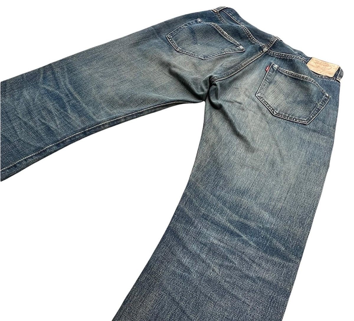 Levi's × Vintage Vintage Levi’s 2000 501XX E 1947 Selvedge Aging Denim Size US 32 / EU 48 - 5 Thumbnail