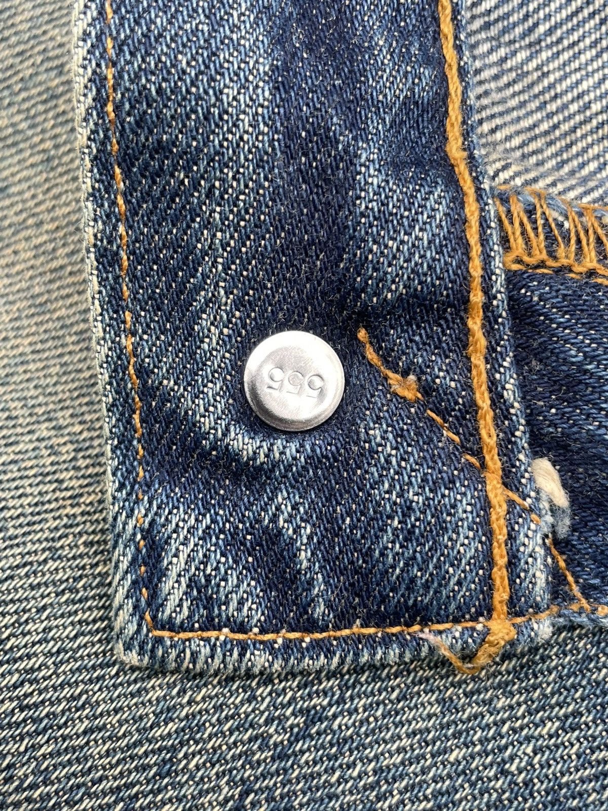 Levi's × Vintage Vintage Levi’s 2000 501XX E 1947 Selvedge Aging Denim Size US 32 / EU 48 - 18 Thumbnail