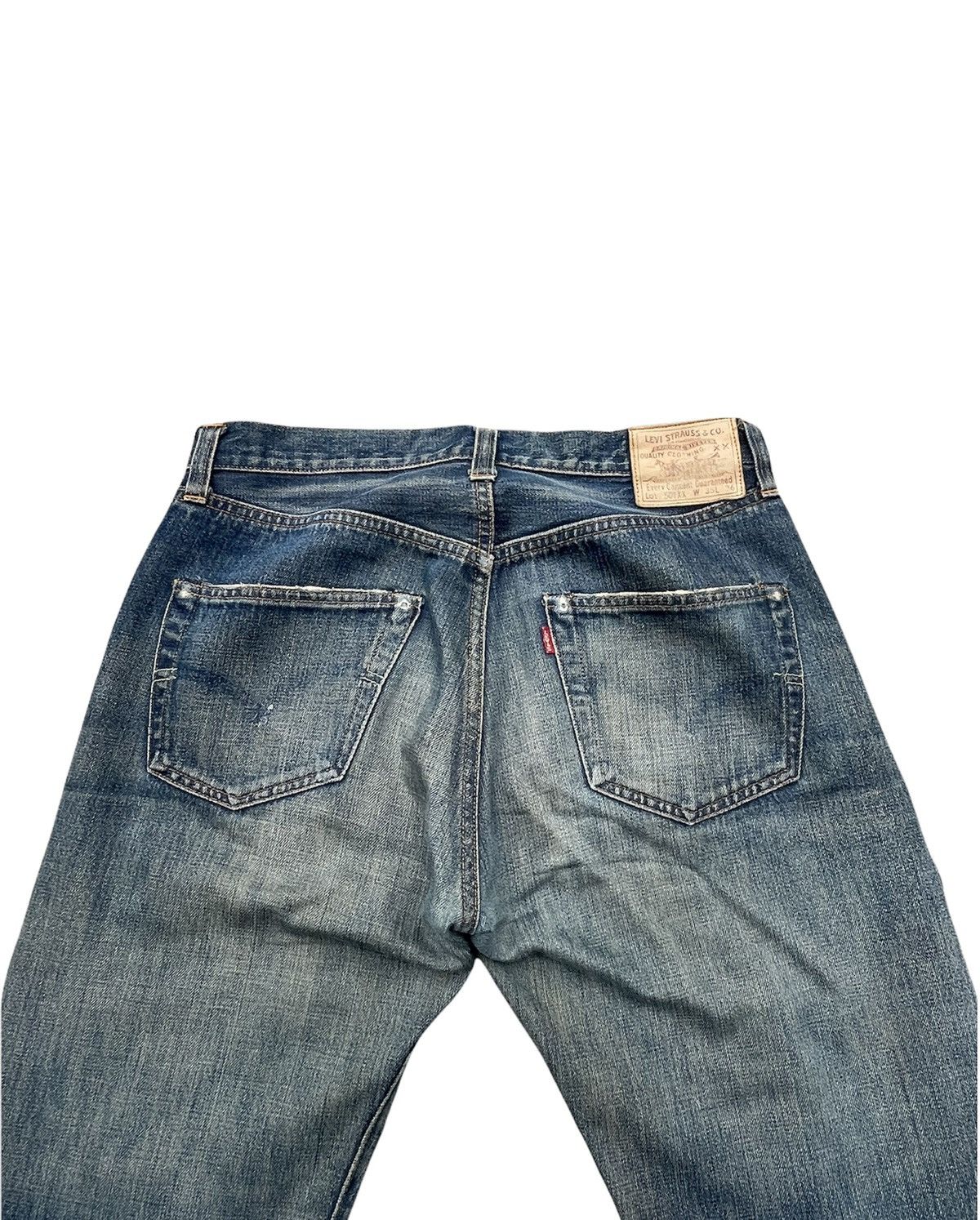 Levi's × Vintage Vintage Levi’s 2000 501XX E 1947 Selvedge Aging Denim Size US 32 / EU 48 - 13 Thumbnail