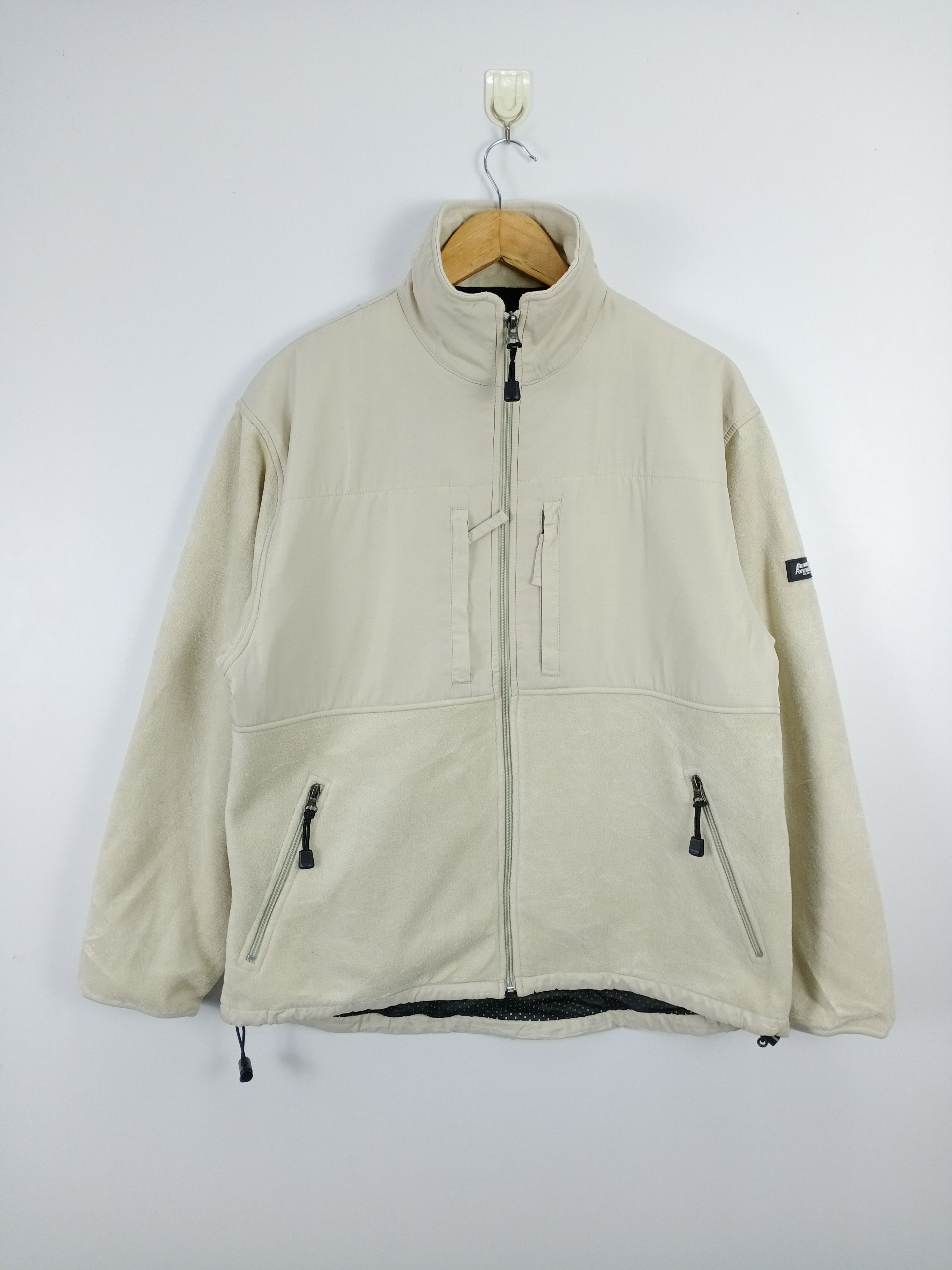 Other Vintage Benetton Formula 1 Fleece Deep Pile Zipper Jacket Size US L / EU 52-54 / 3 - 1 Thumbnail