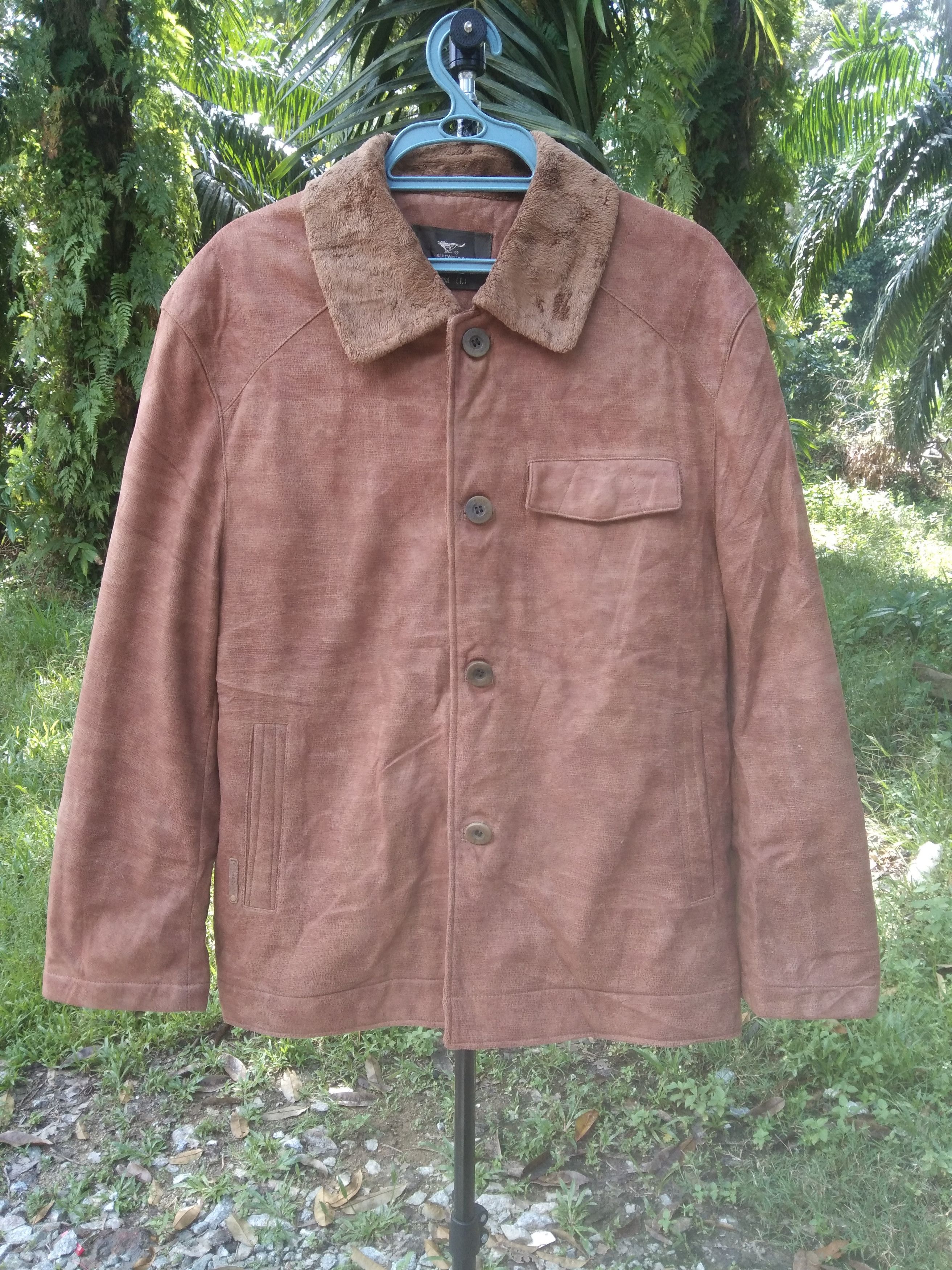 Japanese Brand SEPT. WOLVES BUTTON JACKET Size US L / EU 52-54 / 3 - 11 Thumbnail