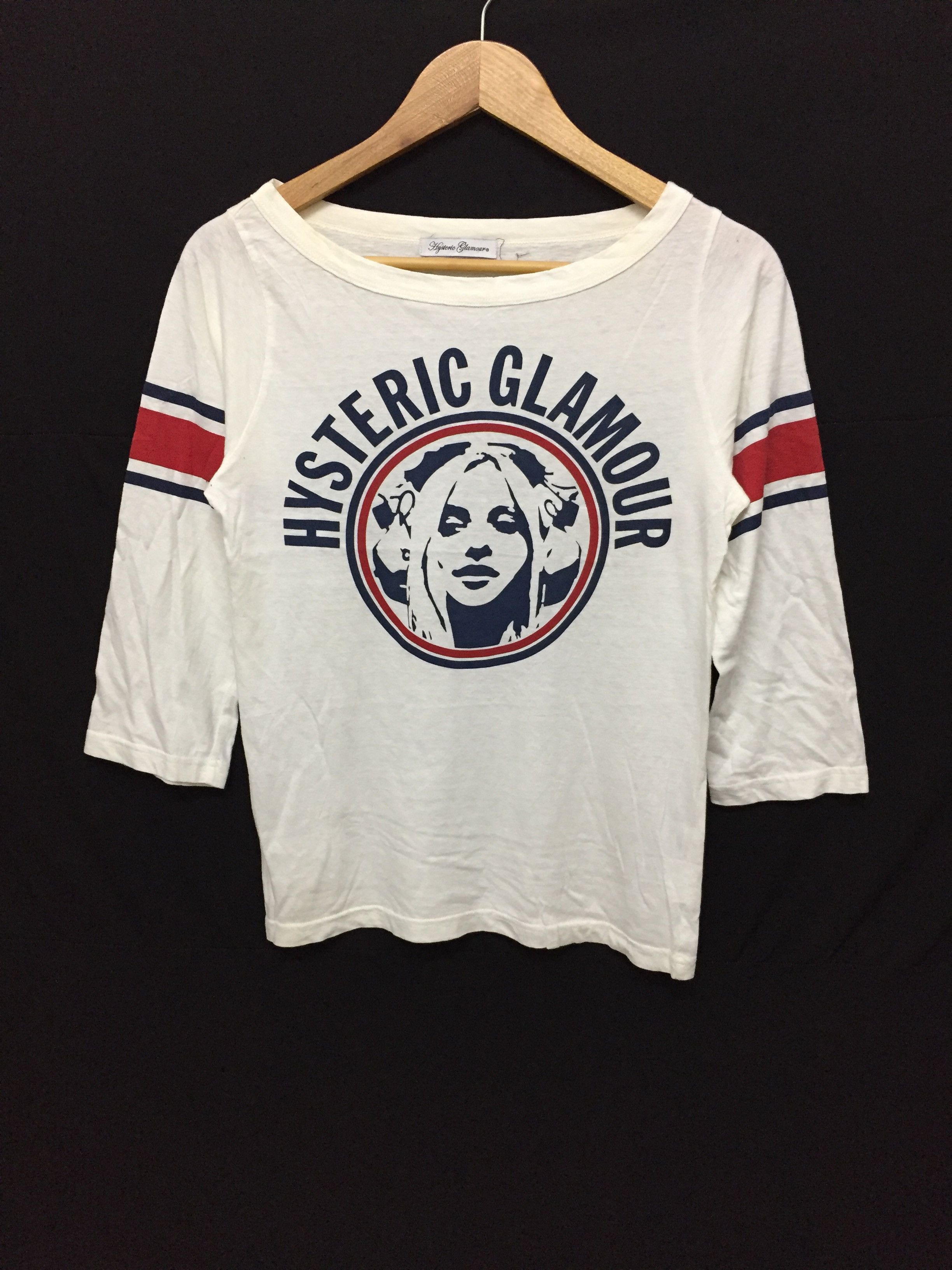 Hysteric Glamour HYSTERIC GLAMOUR face Iconic logo tee Size S / US 4 / IT 40 - 1 Thumbnail