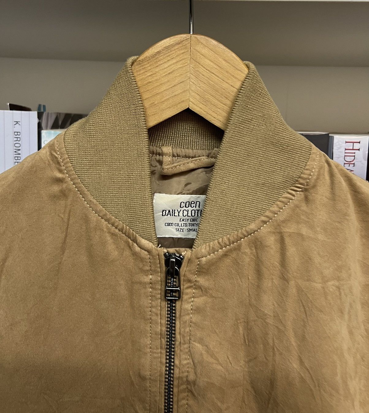 Japanese Brand COEN Tokyo Co Suede Bomber Jacket Size US S / EU 44-46 / 1 - 6 Thumbnail