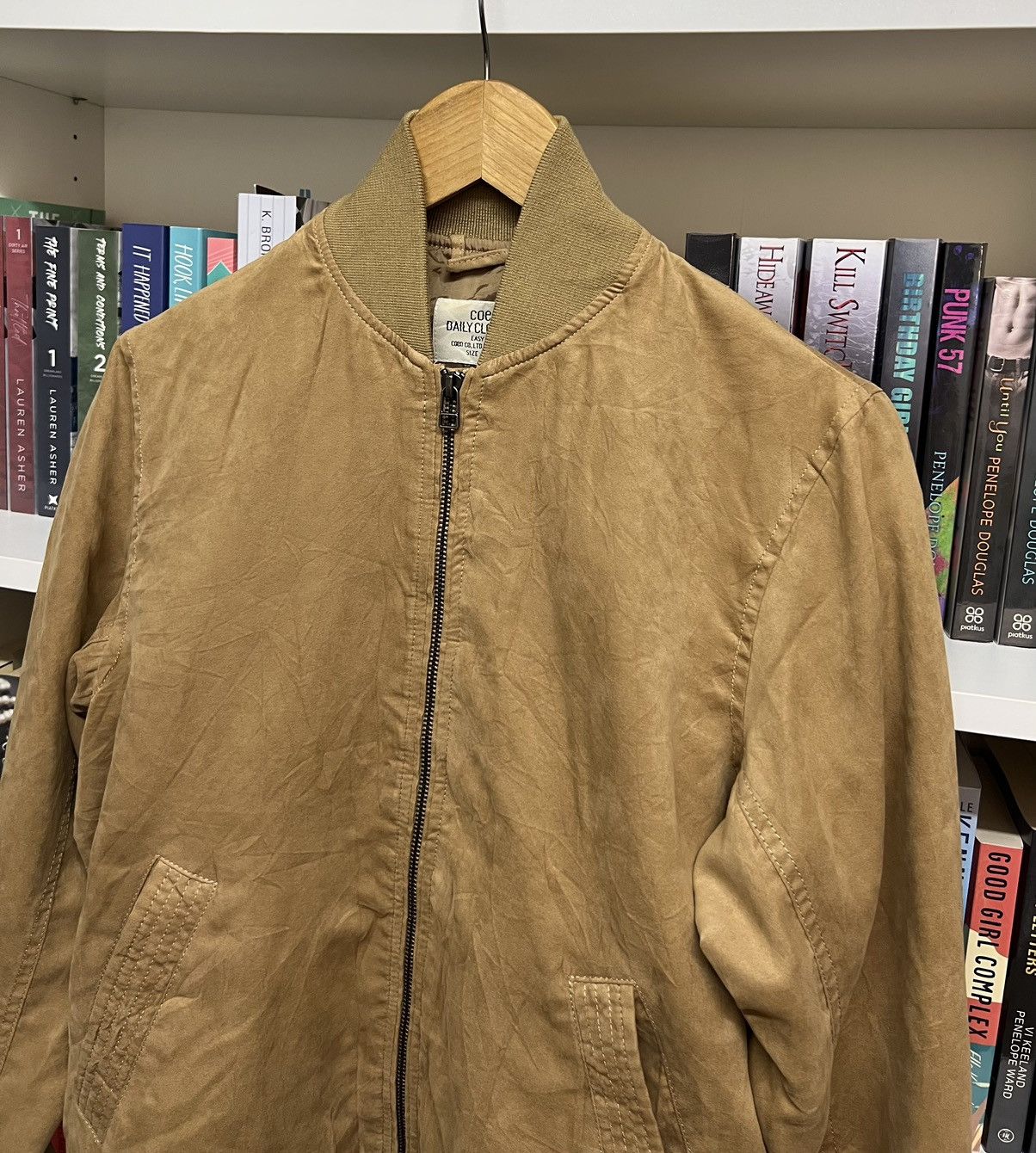 Japanese Brand COEN Tokyo Co Suede Bomber Jacket Size US S / EU 44-46 / 1 - 4 Thumbnail