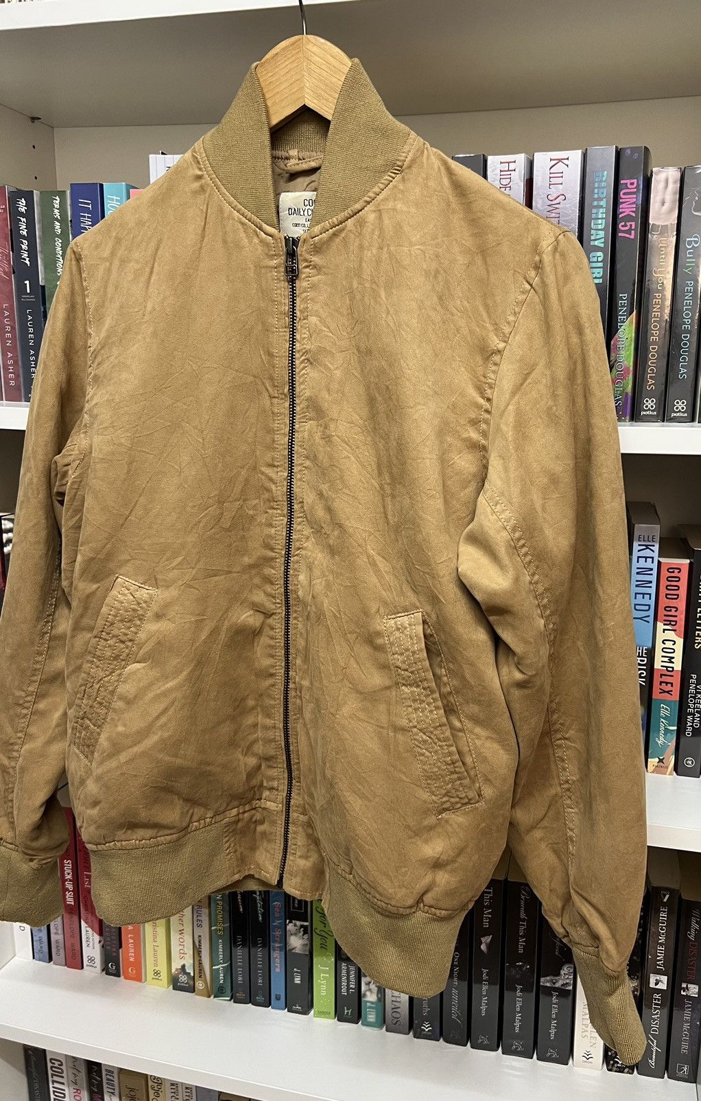 Japanese Brand COEN Tokyo Co Suede Bomber Jacket Size US S / EU 44-46 / 1 - 2 Thumbnail
