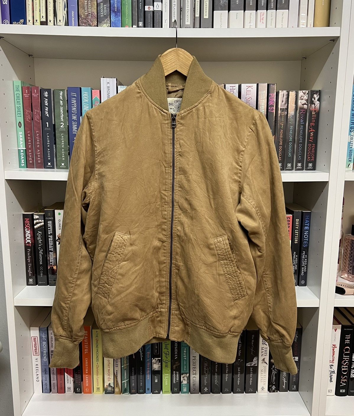 Japanese Brand COEN Tokyo Co Suede Bomber Jacket Size US S / EU 44-46 / 1 - 1 Thumbnail