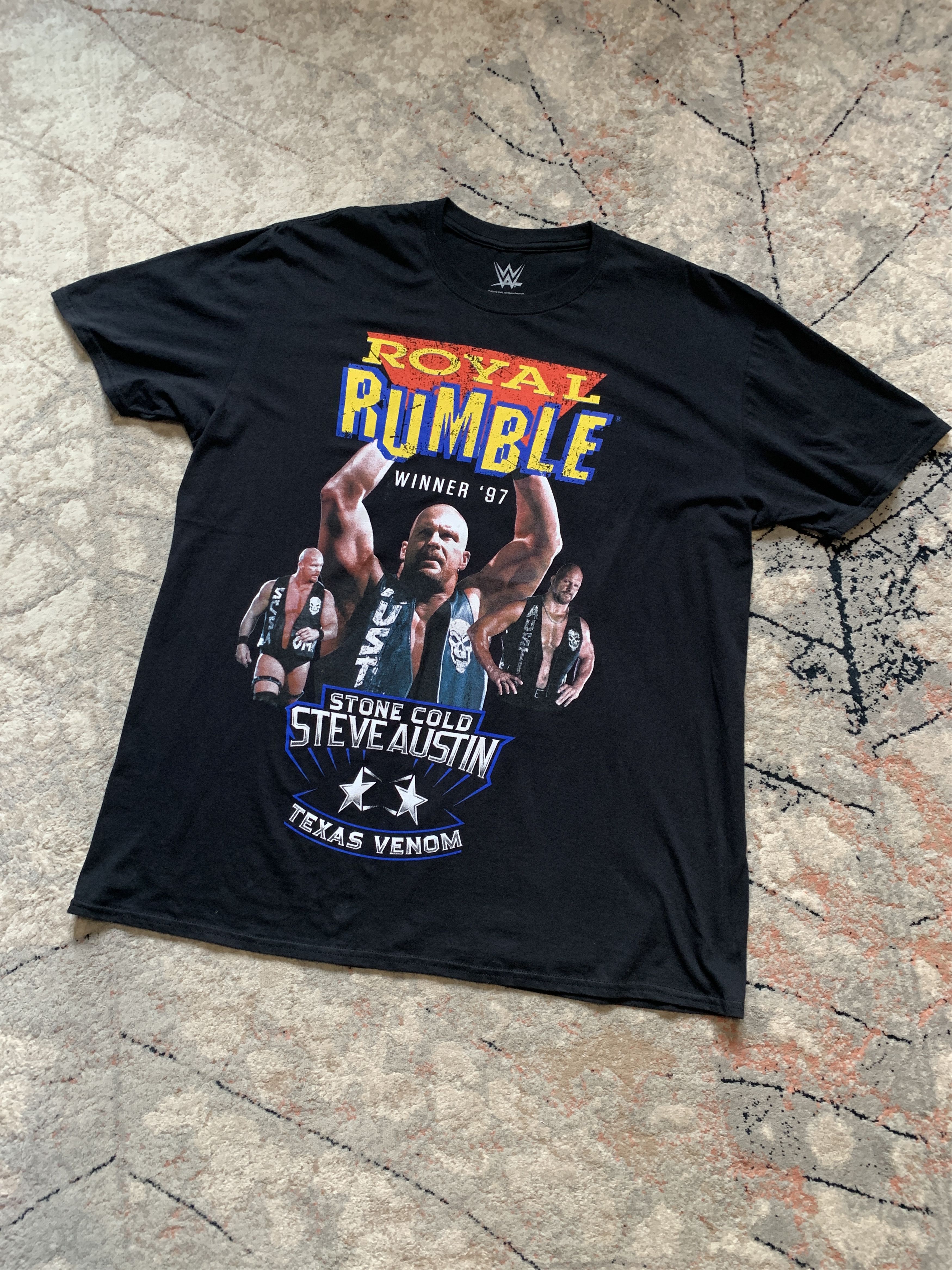 WWE × WWF Royal Rumble Winner 97 Stone Cold Steve Austin Size US XXL / EU 58 / 5 - 1 Thumbnail