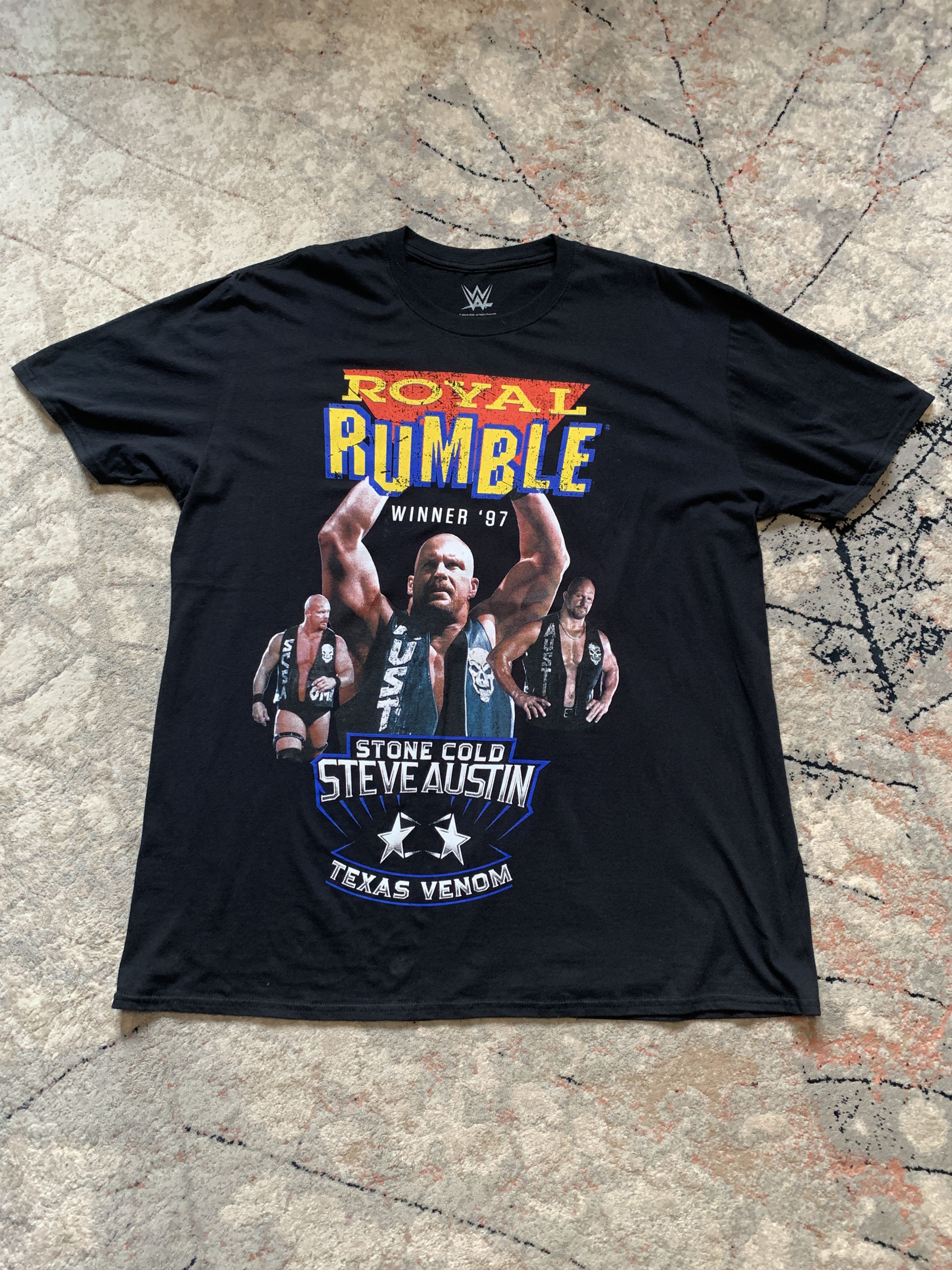 WWE × WWF Royal Rumble Winner 97 Stone Cold Steve Austin Size US XXL / EU 58 / 5 - 2 Thumbnail