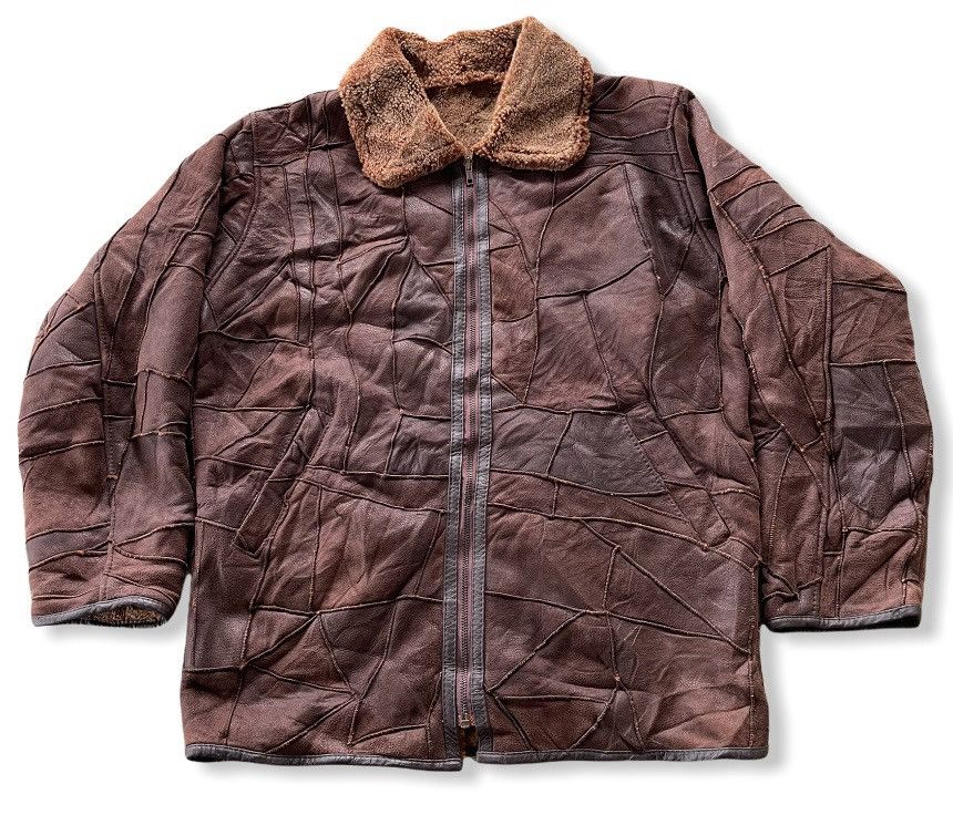 image of Vintage Unbrand Jacket Fur Designer Japan in Brown, Men's (Size Medium)