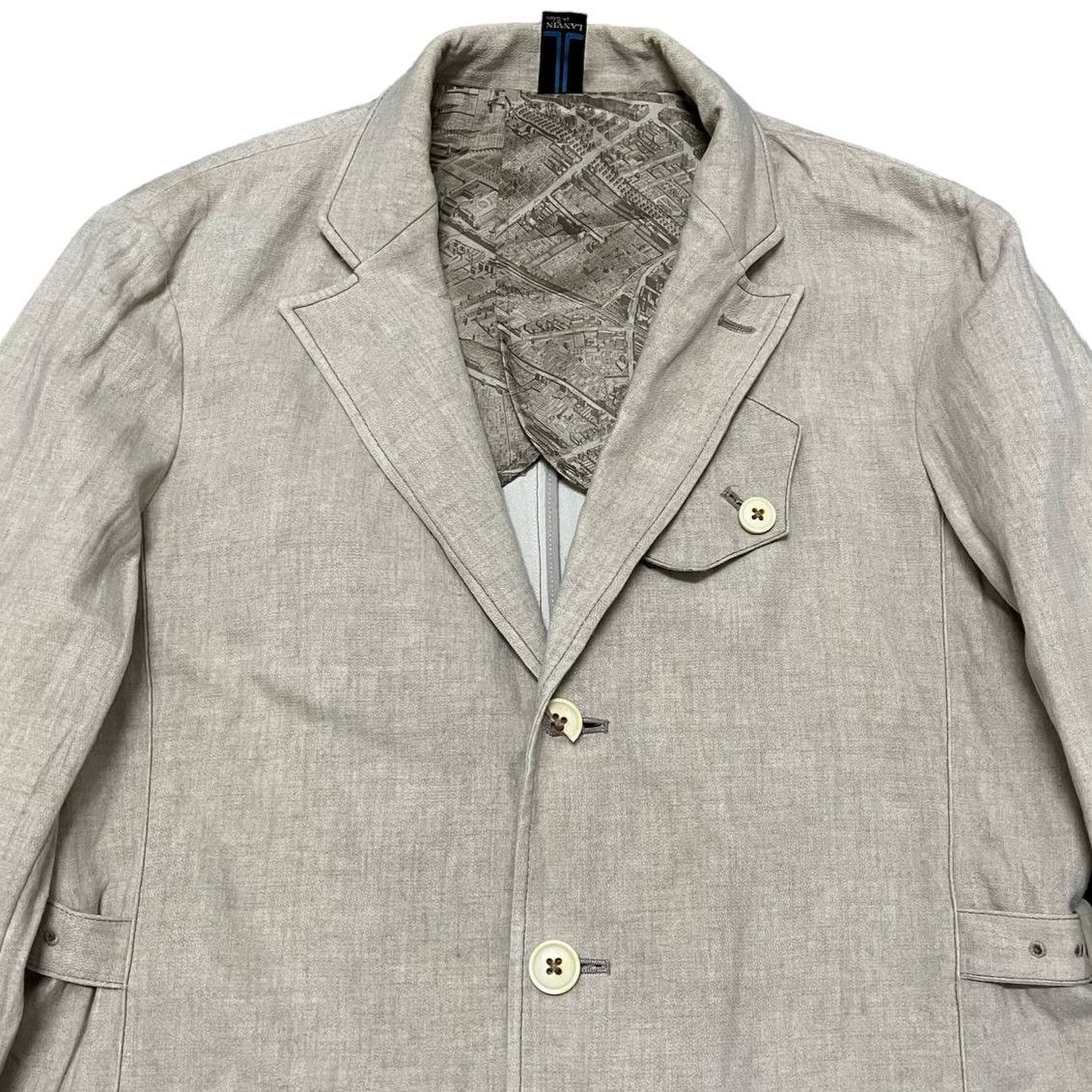 Lanvin Lanvin de bleu Coat Jacket Size US M / EU 48-50 / 2 - 2 Thumbnail