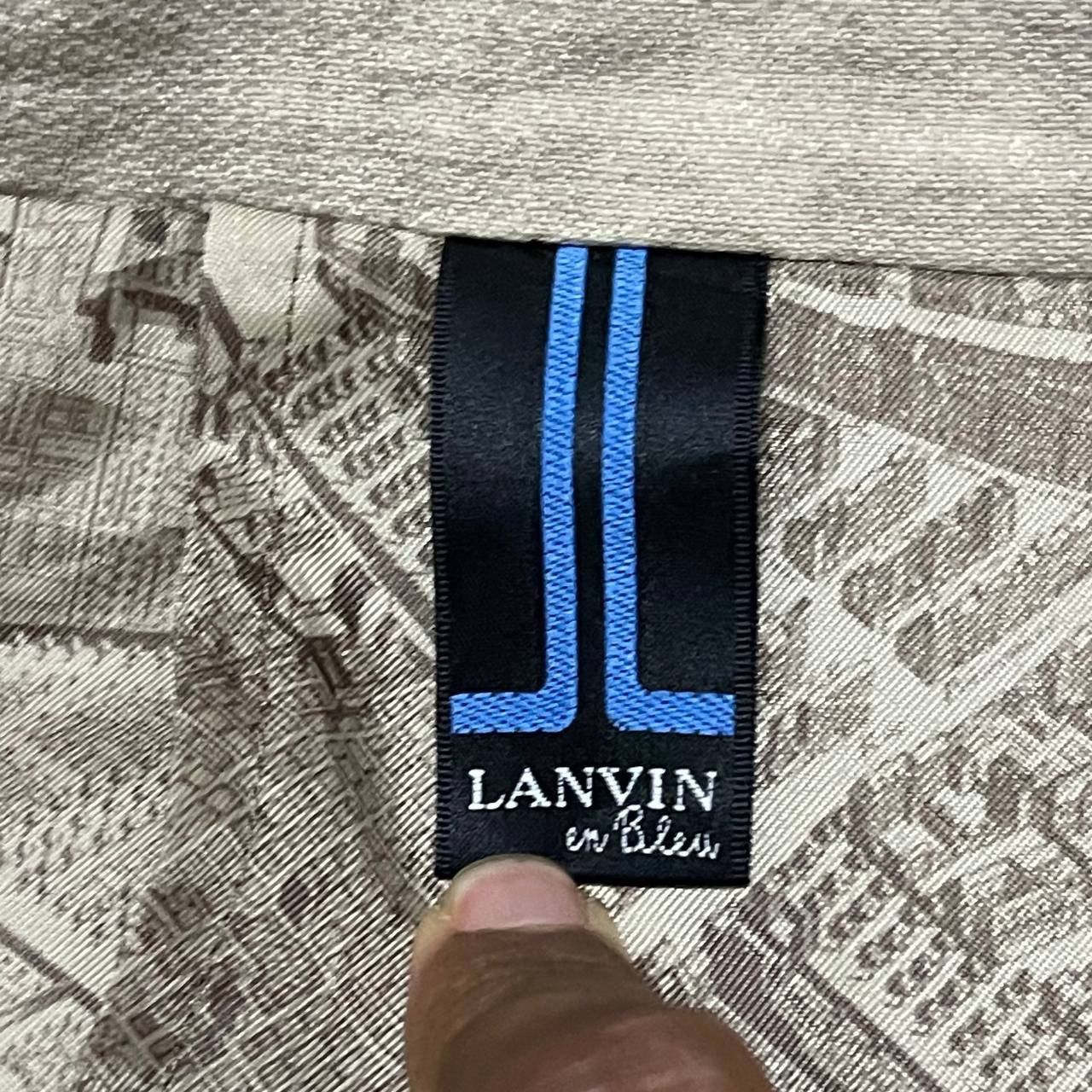 Lanvin Lanvin de bleu Coat Jacket Size US M / EU 48-50 / 2 - 8 Thumbnail