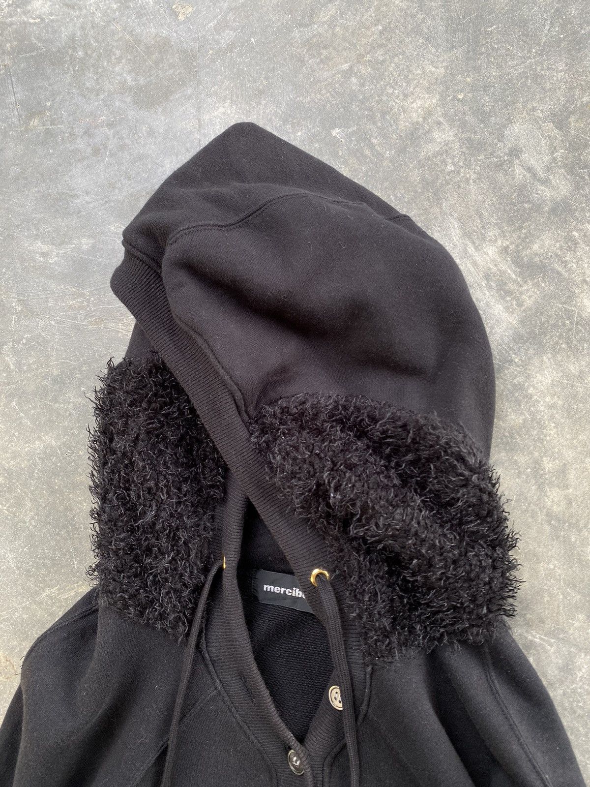 Issey Miyake × Ne-Net × mercibeaucoup Mercibeaucoup bono hoodie fringe fur Size M / US 6-8 / IT 42-44 - 3 Thumbnail