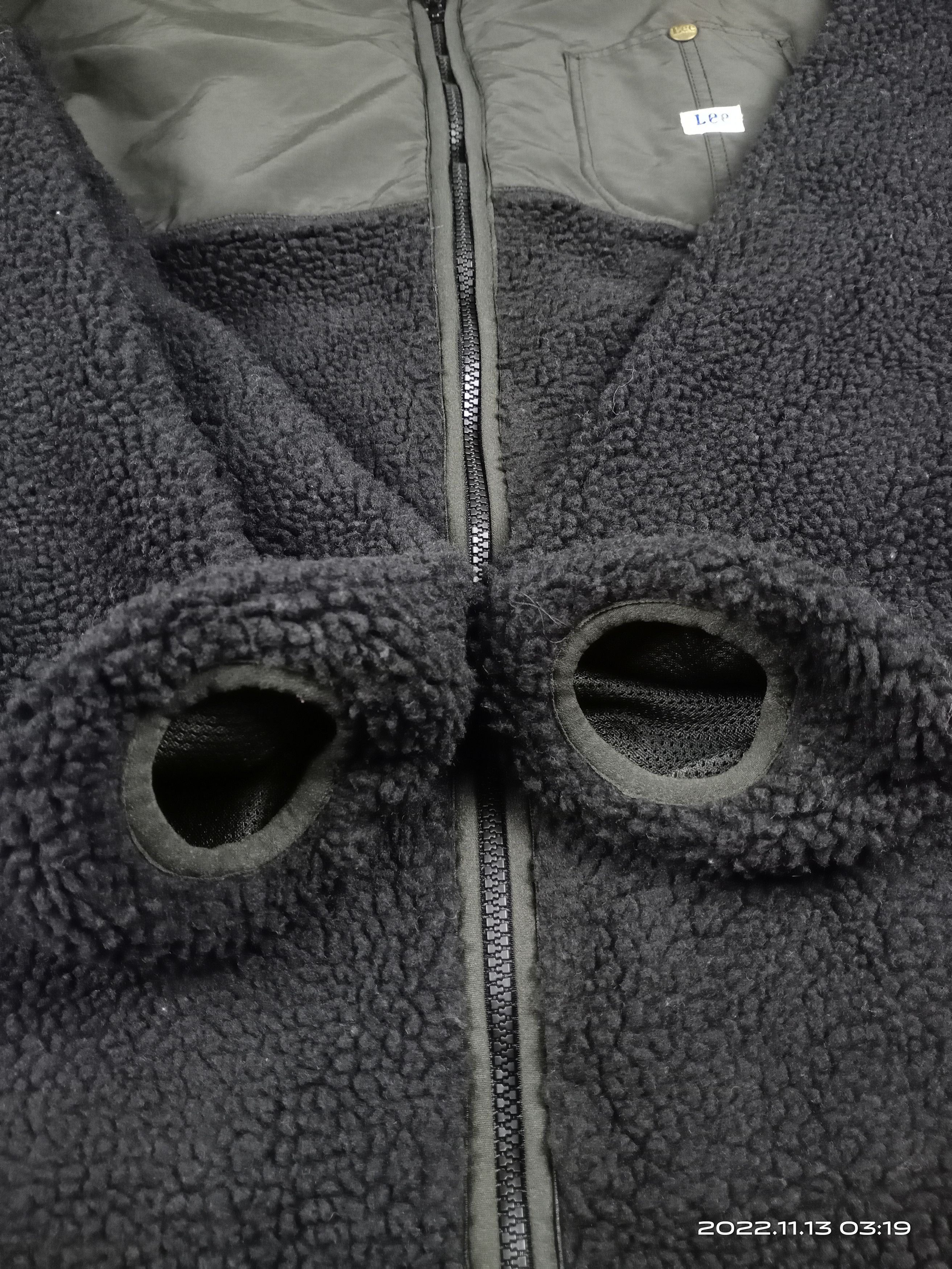 Lee × Vintage 💥RARE💥Vintage Lee Union Made Fleece Deep Pile Long Jacket Size US M / EU 48-50 / 2 - 4 Thumbnail