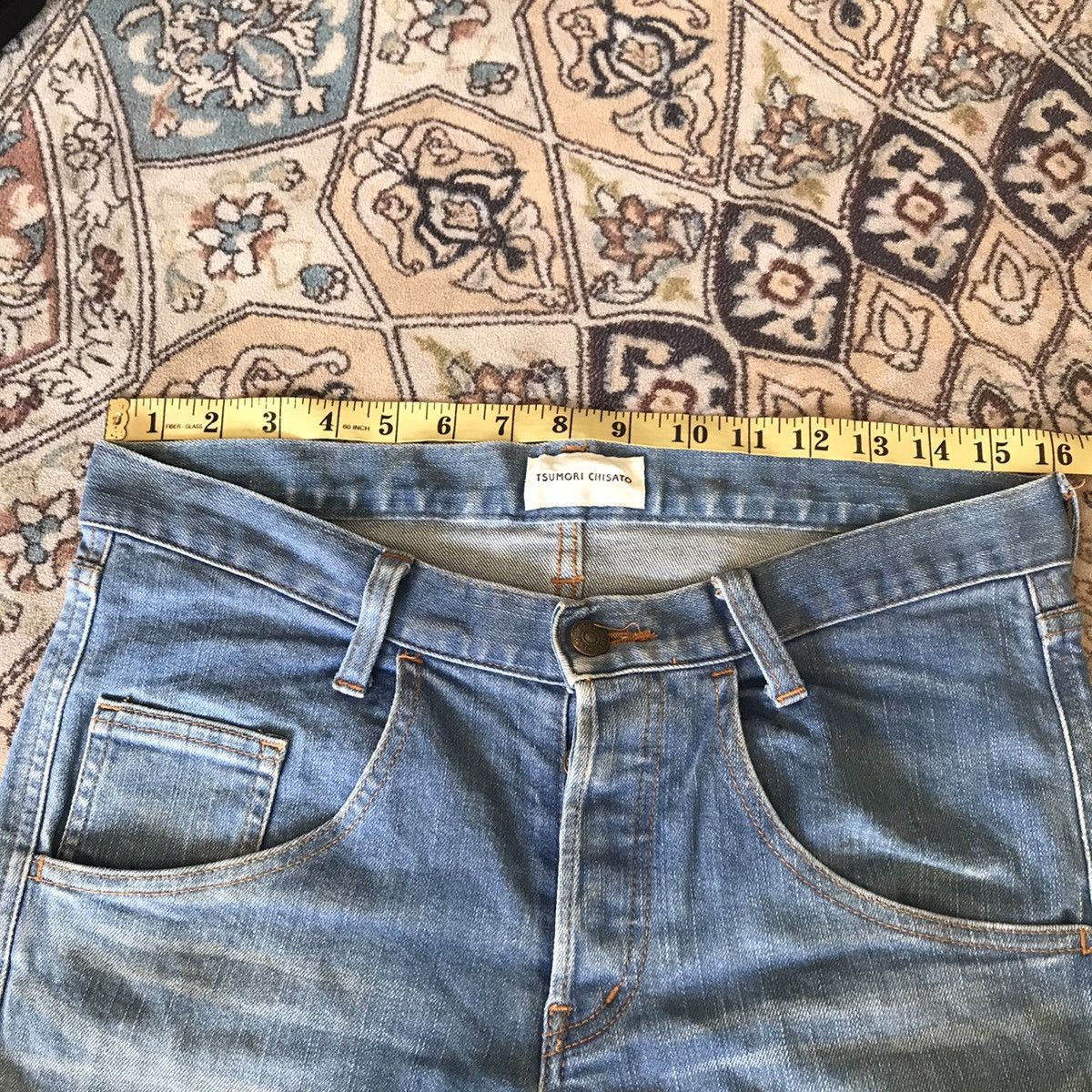 Issey Miyake Tsumori Chisato Denim Jeans Size US 32 / EU 48 - 15 Thumbnail