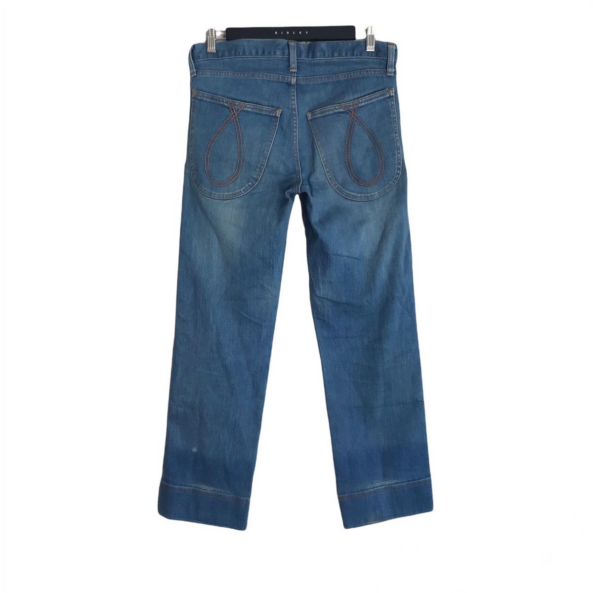 image of Issey Miyake x Tsumori Chisato Denim Jeans in Blue, Men's (Size 32)