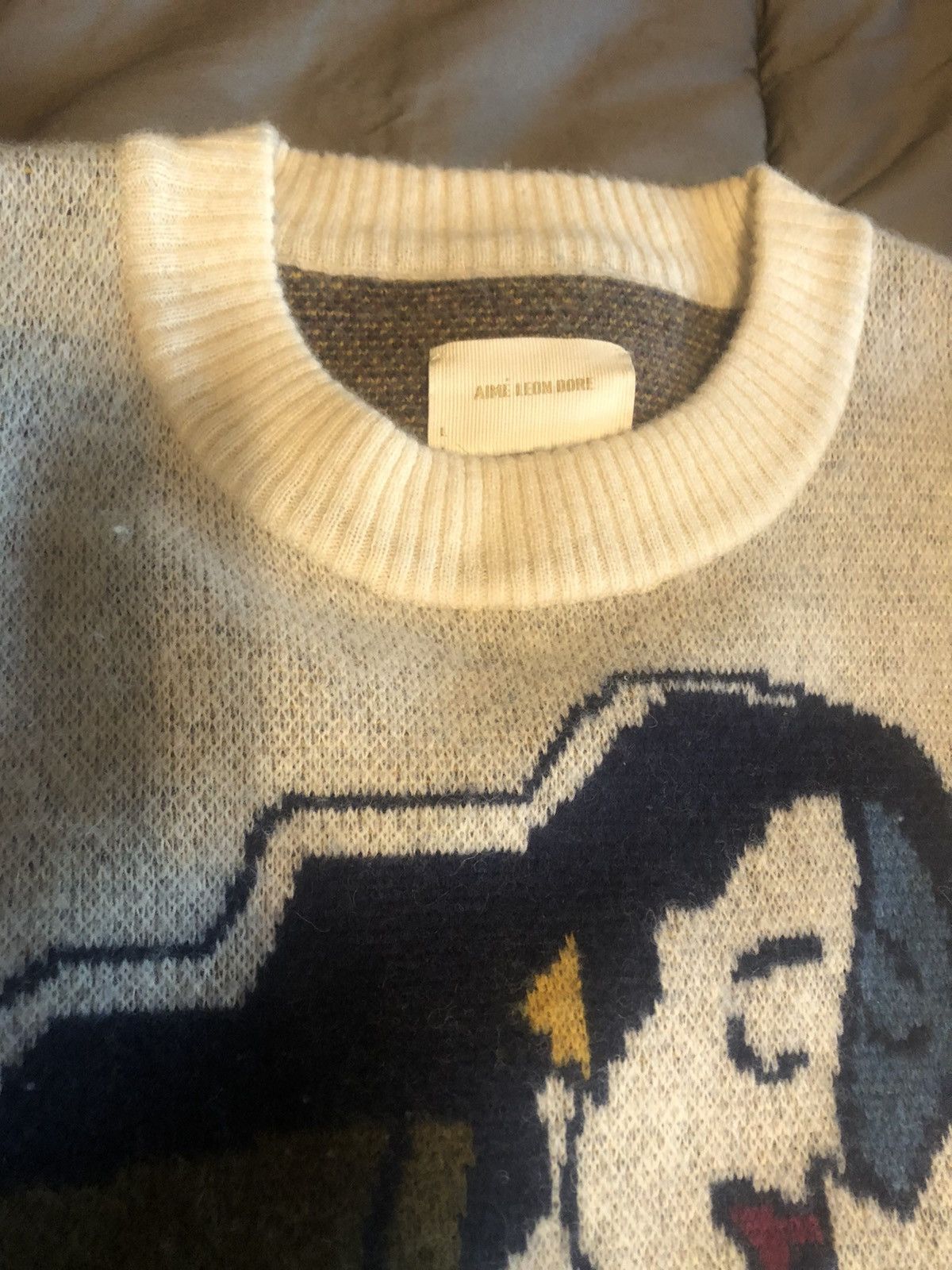 Aime Leon Dore Molina Tape Up Sweater Size US L / EU 52-54 / 3 - 4 Thumbnail