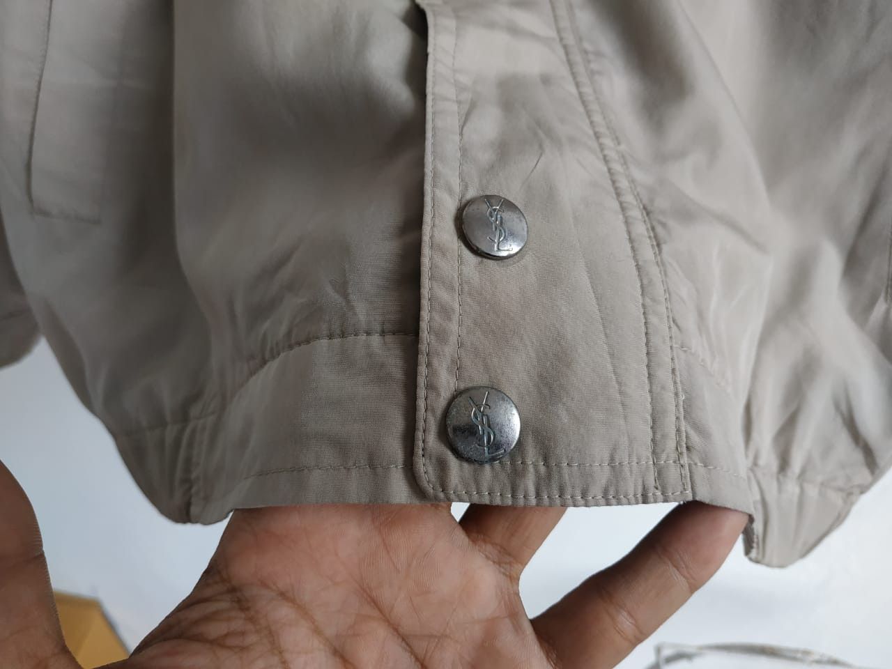 Vintage × Yves Saint Laurent Fit S to M, Vintage Yves Saint Laurent Jacket Size US S / EU 44-46 / 1 - 8 Thumbnail