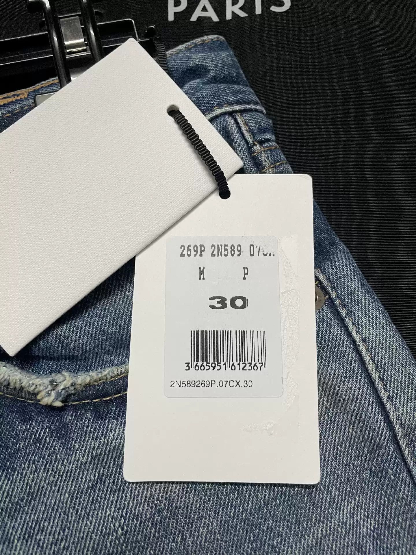 Celine Celine 21FW ripped jeans Size US 30 / EU 46 - 5 Thumbnail
