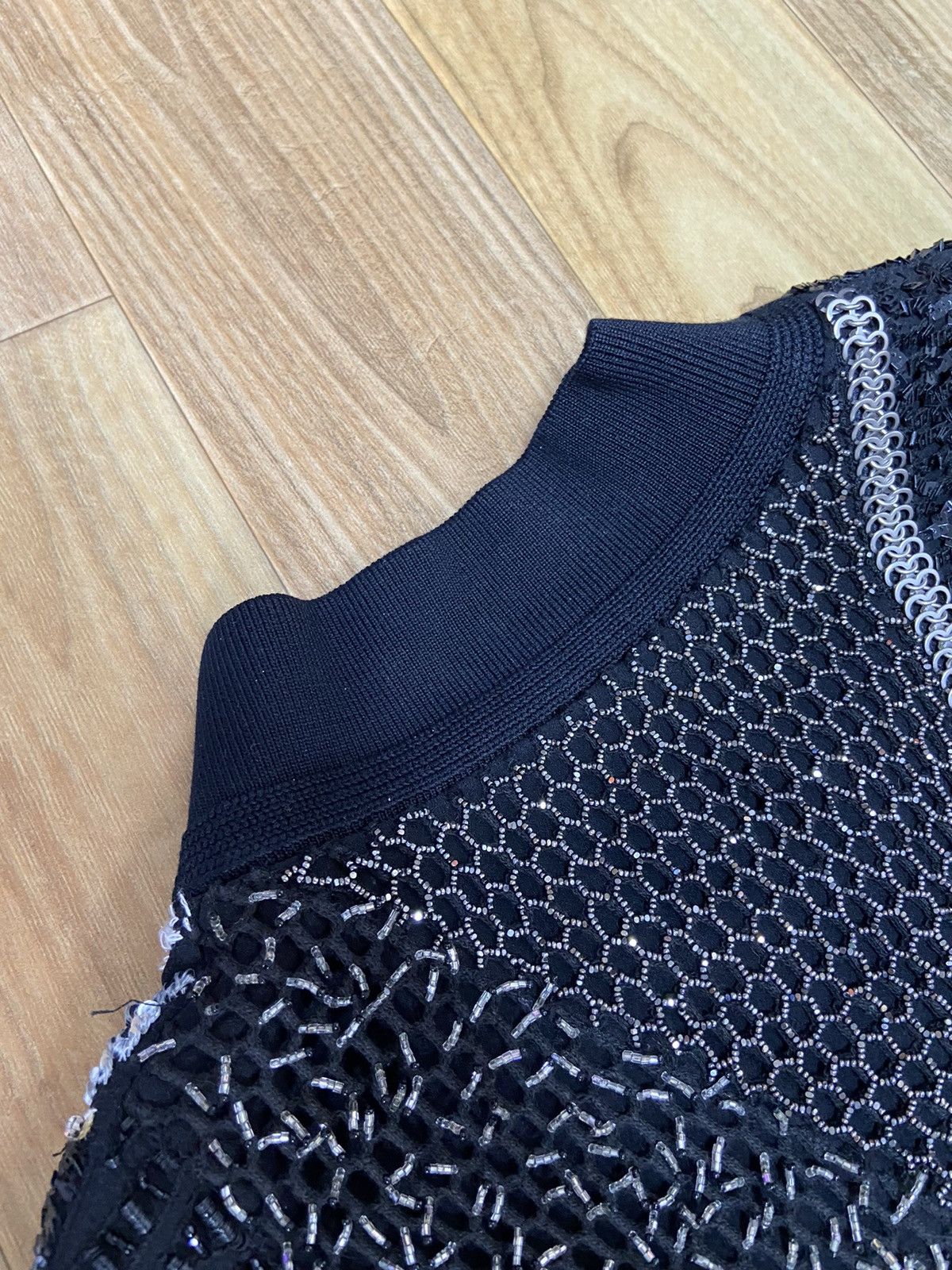 Saint Laurent Paris 1/? 46 Saint Laurent Patchwork sequin bomber jacket Size US M / EU 48-50 / 2 - 11 Thumbnail