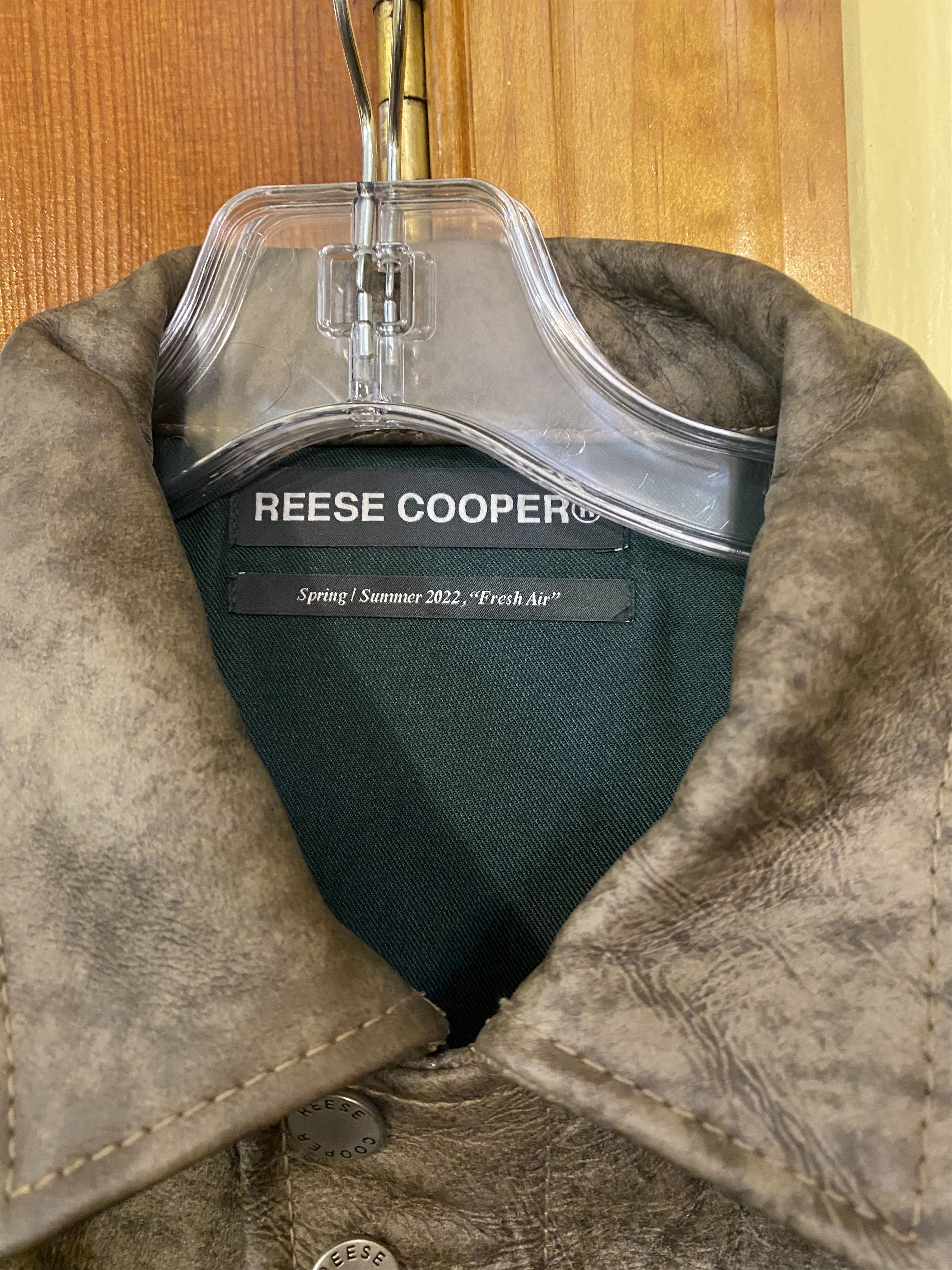 Reese Cooper RCI COMPASS LEATHER CARGO JACKET Size US L / EU 52-54 / 3 - 7 Thumbnail